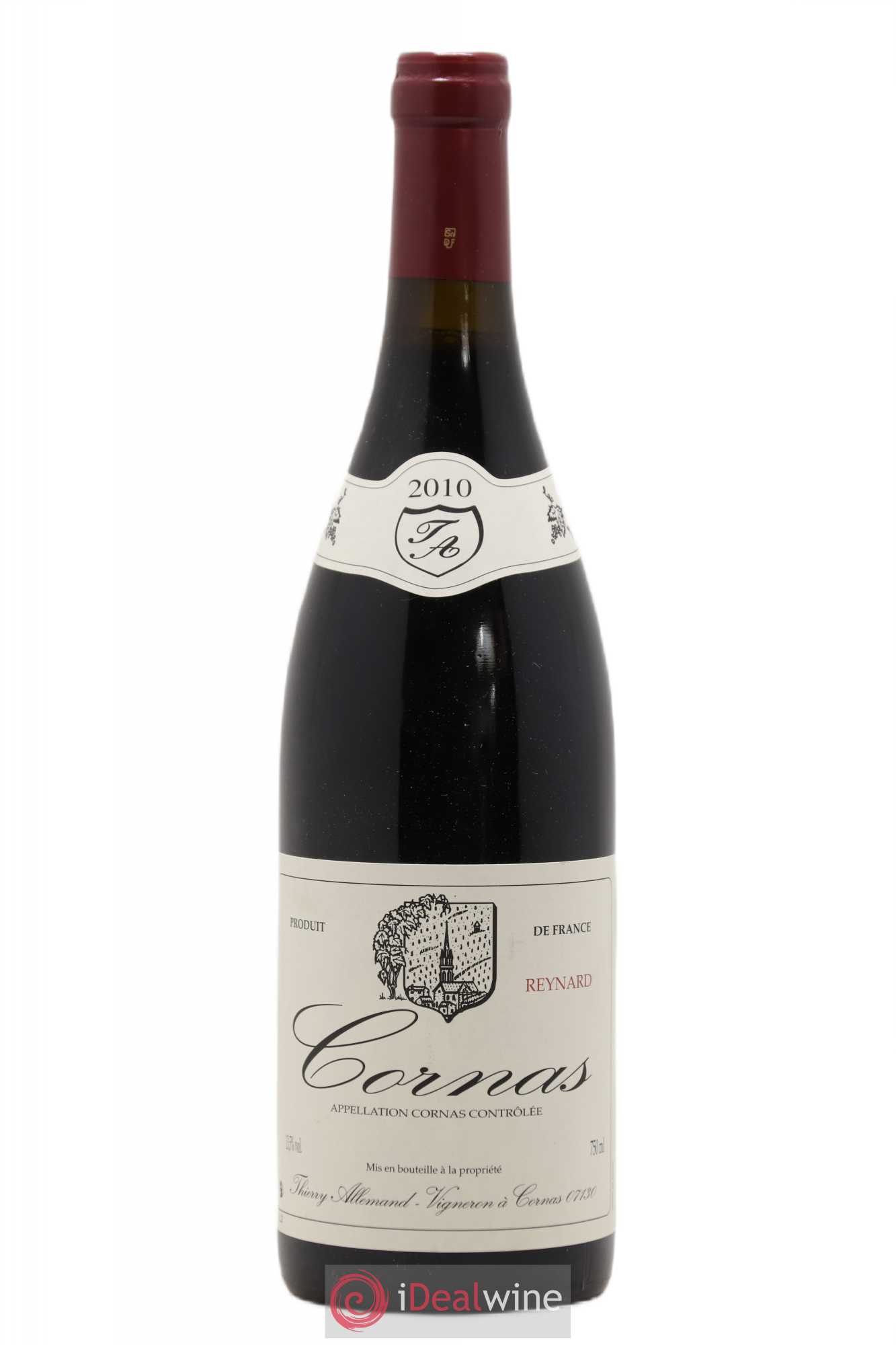 Cornas Reynard Thierry Allemand 2010 - Lot de 1 bouteille - 0
