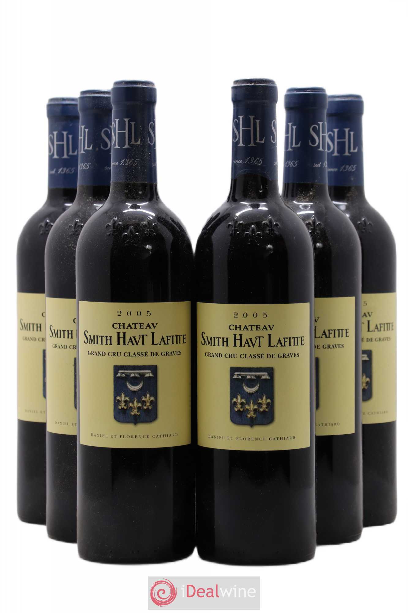 Château Smith Haut Lafitte Cru Classé de Graves 2005 - Lot de 6 bouteilles - 0