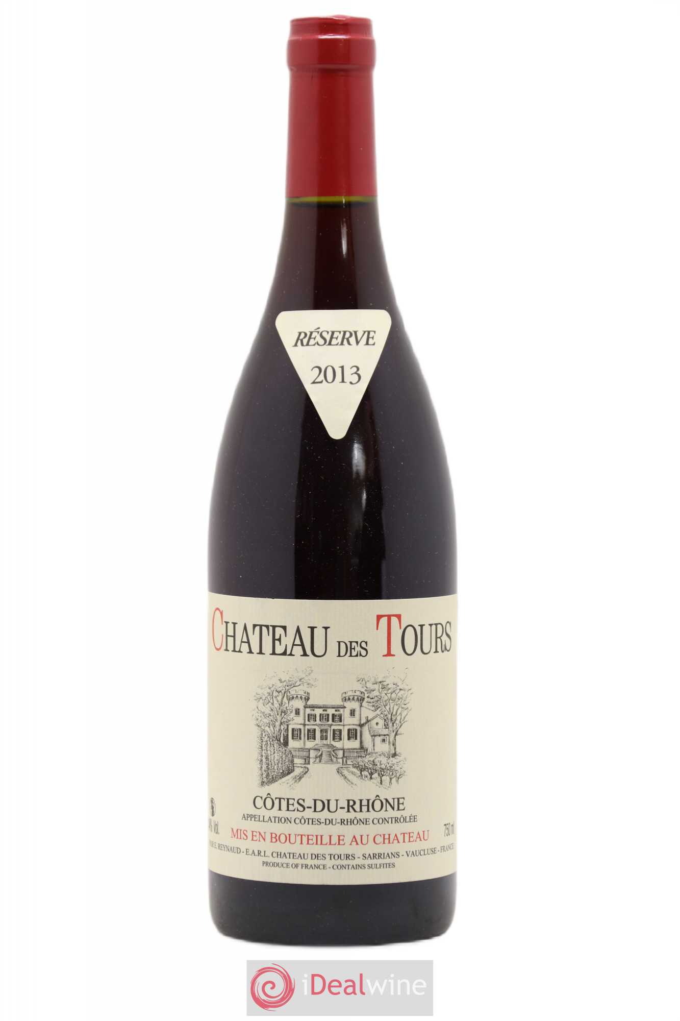 Côtes-du-Rhône Château des Tours Emmanuel Reynaud 2013 - Lot de 1 bouteille - 0