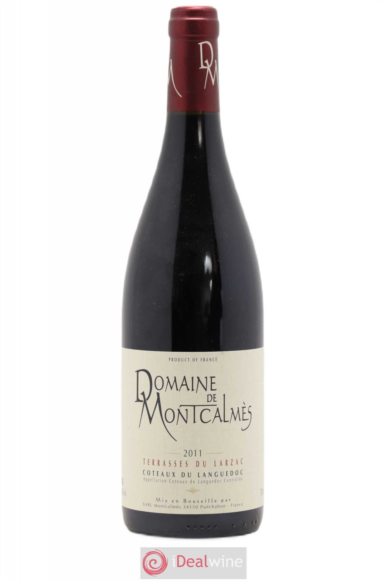 Terrasses du Larzac Domaine de Montcalmès Frédéric Pourtalié 2011 - Lot de 1 bouteille - 0