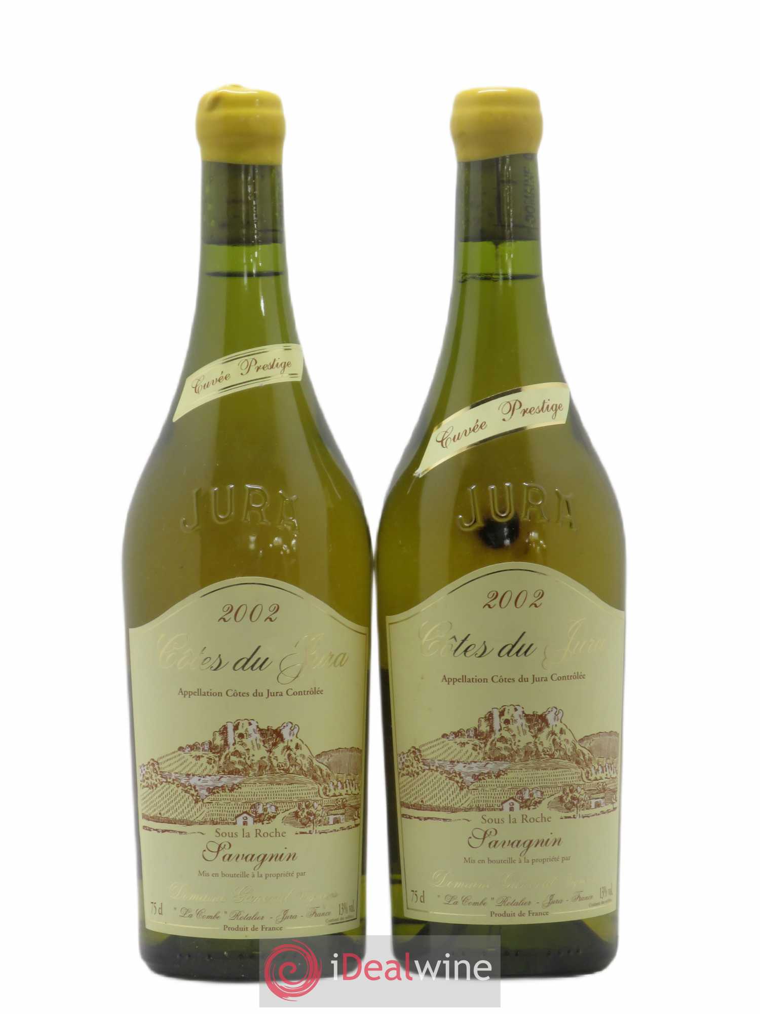 Côtes du Jura Cuvée Prestige Jean-François Ganevat (Domaine) Sous la Roche 2002 - Lot de 2 bouteilles - 0