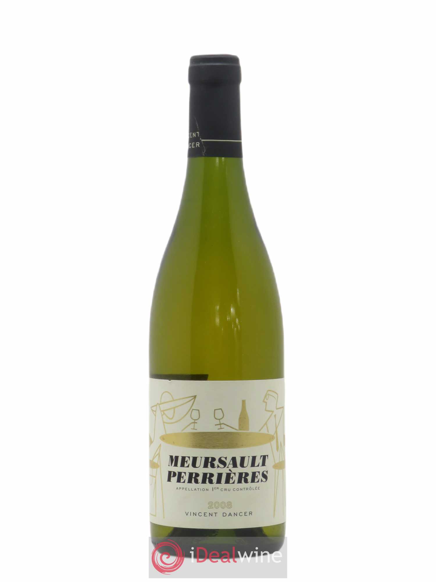 Meursault 1er Cru Perrières Vincent Dancer 2008 - Lot de 1 bouteille - 0