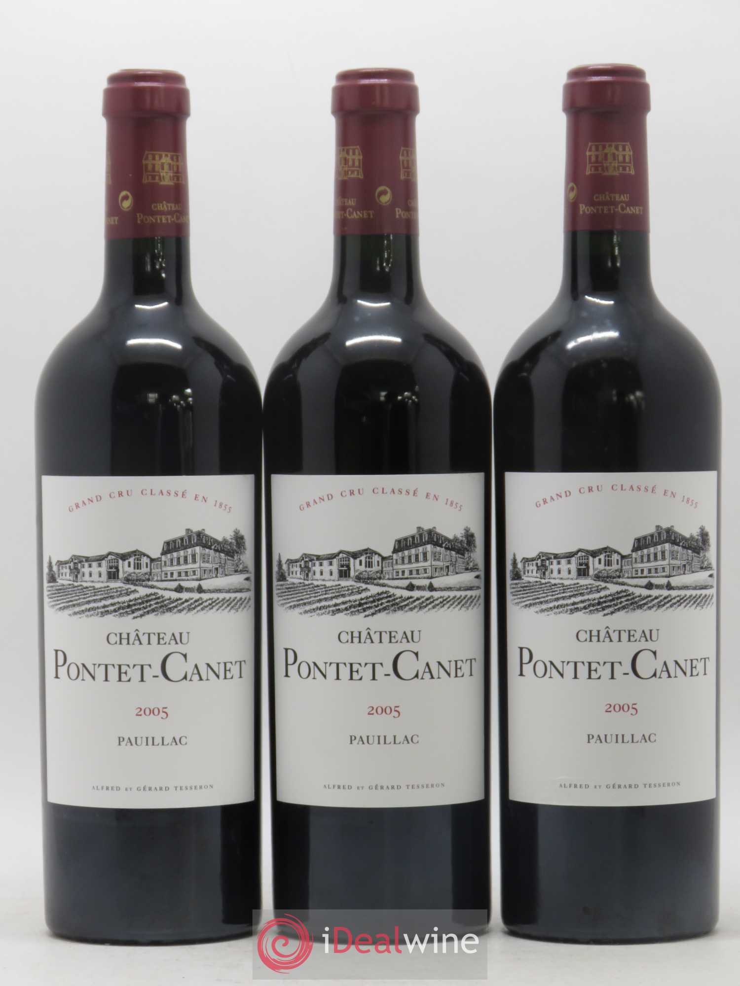 Château Pontet Canet 5ème Grand Cru Classé 2005 - Lot de 12 bouteilles - 4