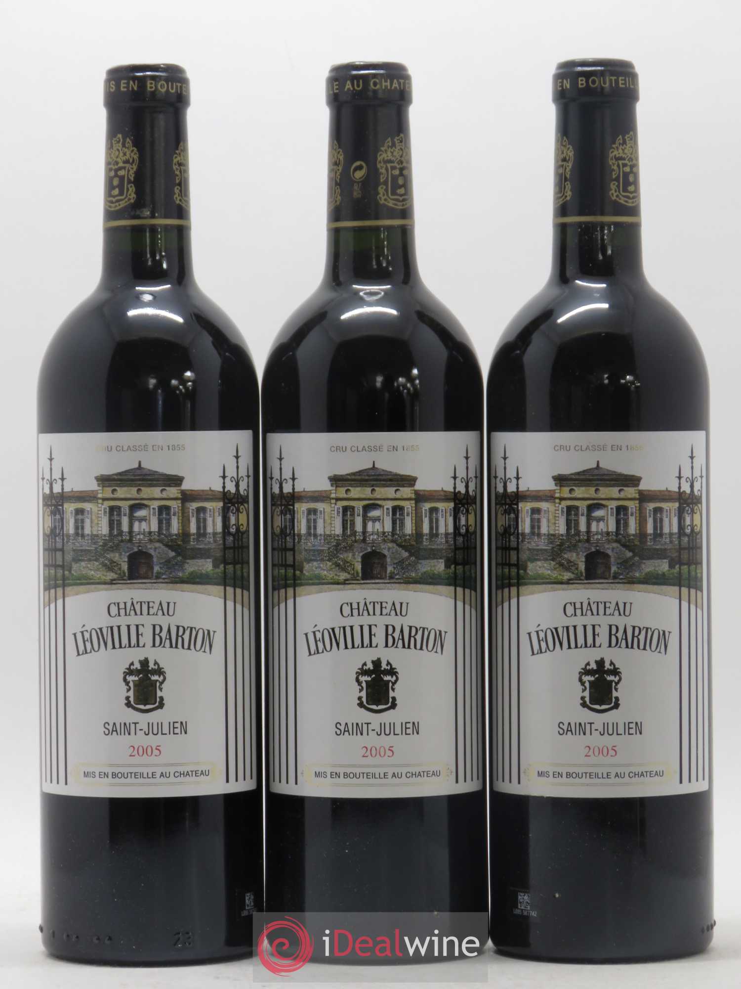 Château Léoville Barton 2ème Grand Cru Classé 2005 - Lot de 12 bouteilles - 3