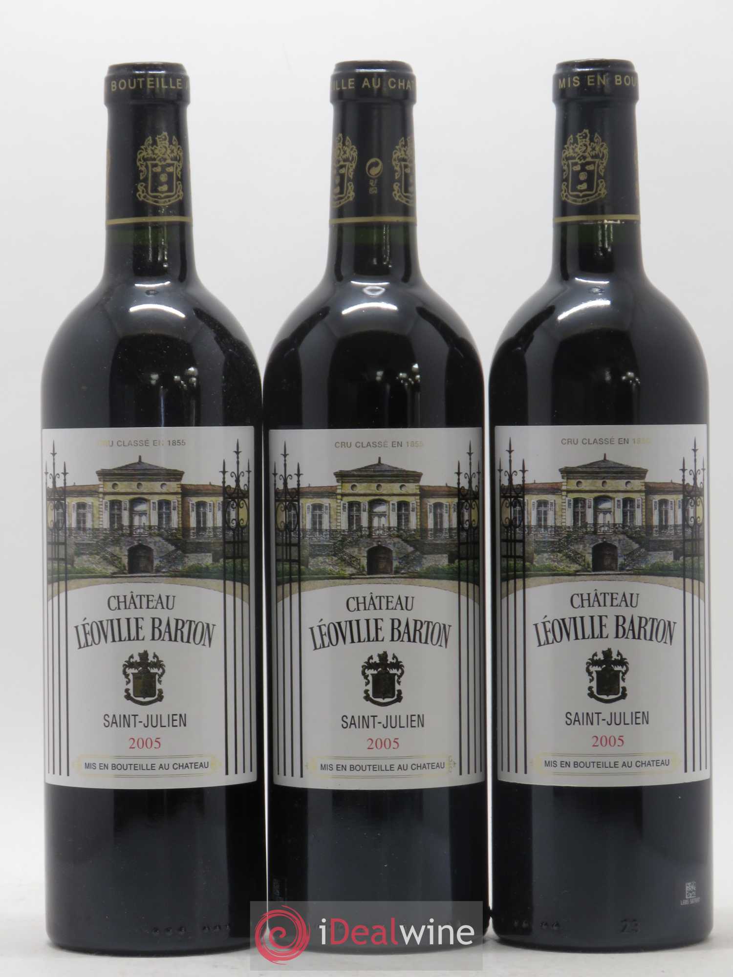 Château Léoville Barton 2ème Grand Cru Classé 2005 - Lot de 12 bouteilles - 4
