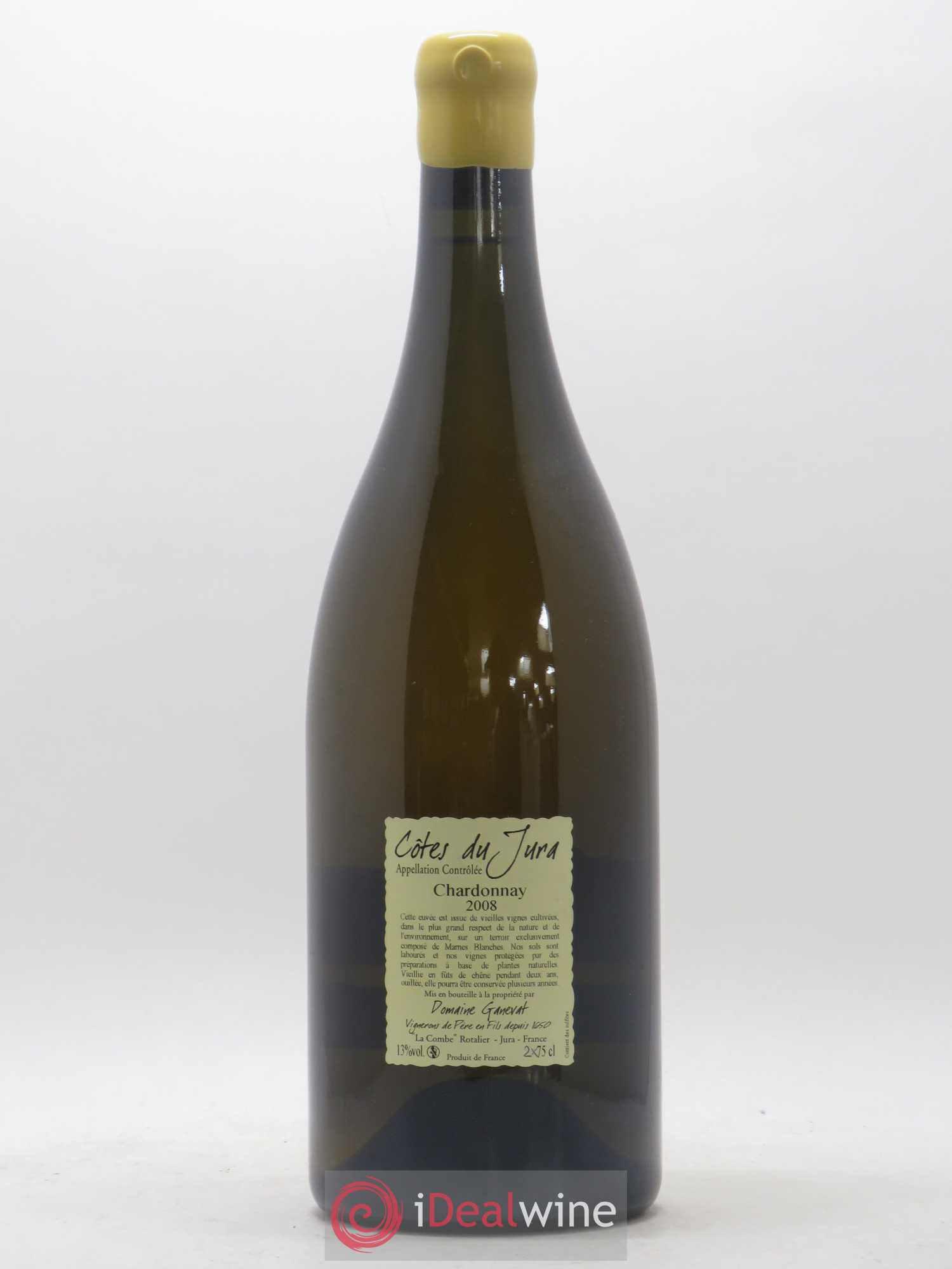 Côtes du Jura Les Grands Teppes Vieilles Vignes Jean-François Ganevat (Domaine) 2008 - Lot de 1 magnum - 1