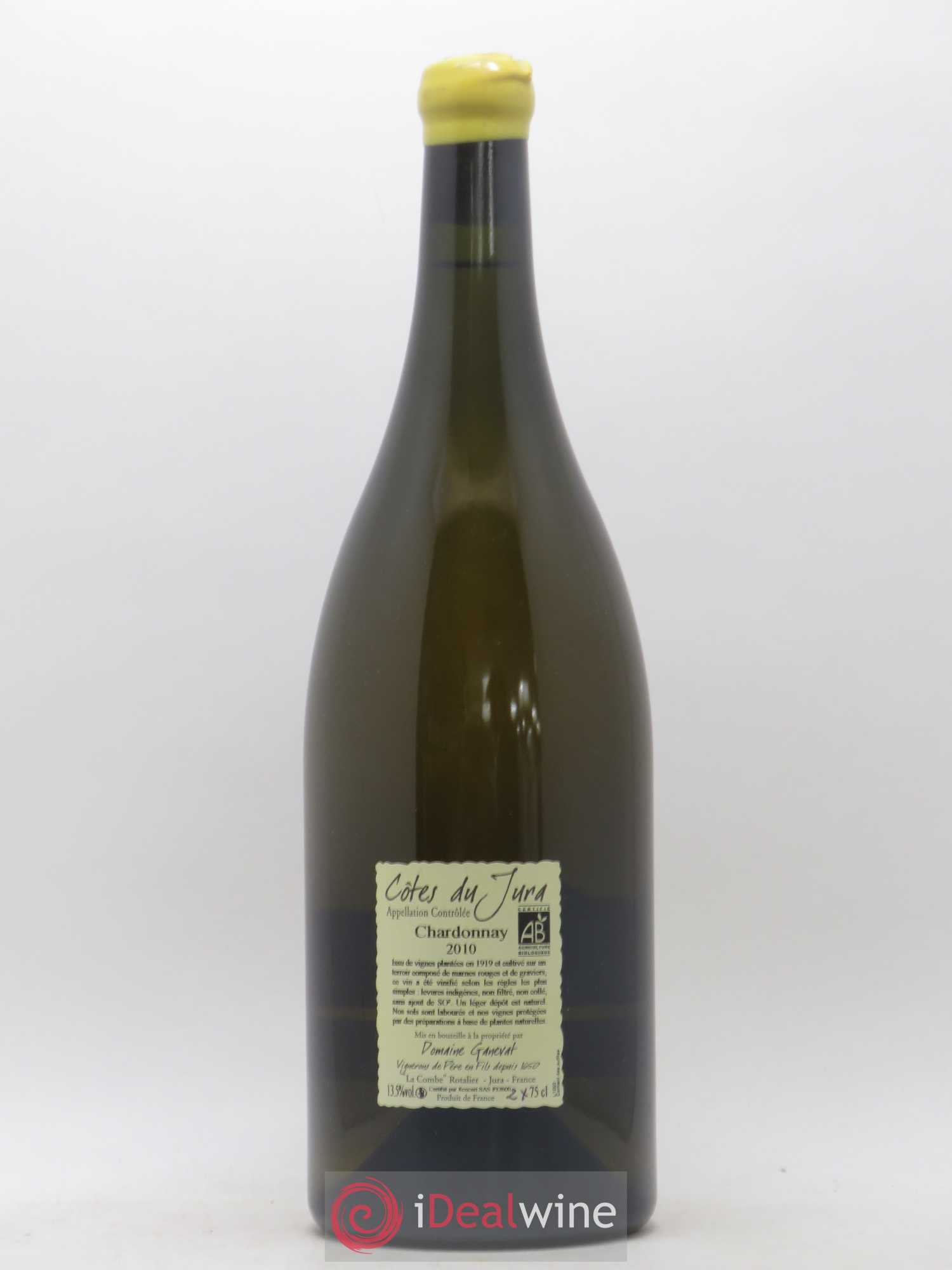 Côtes du Jura Les Grands Teppes Vieilles Vignes Jean-François Ganevat (Domaine) 2010 - Lot de 1 magnum - 1