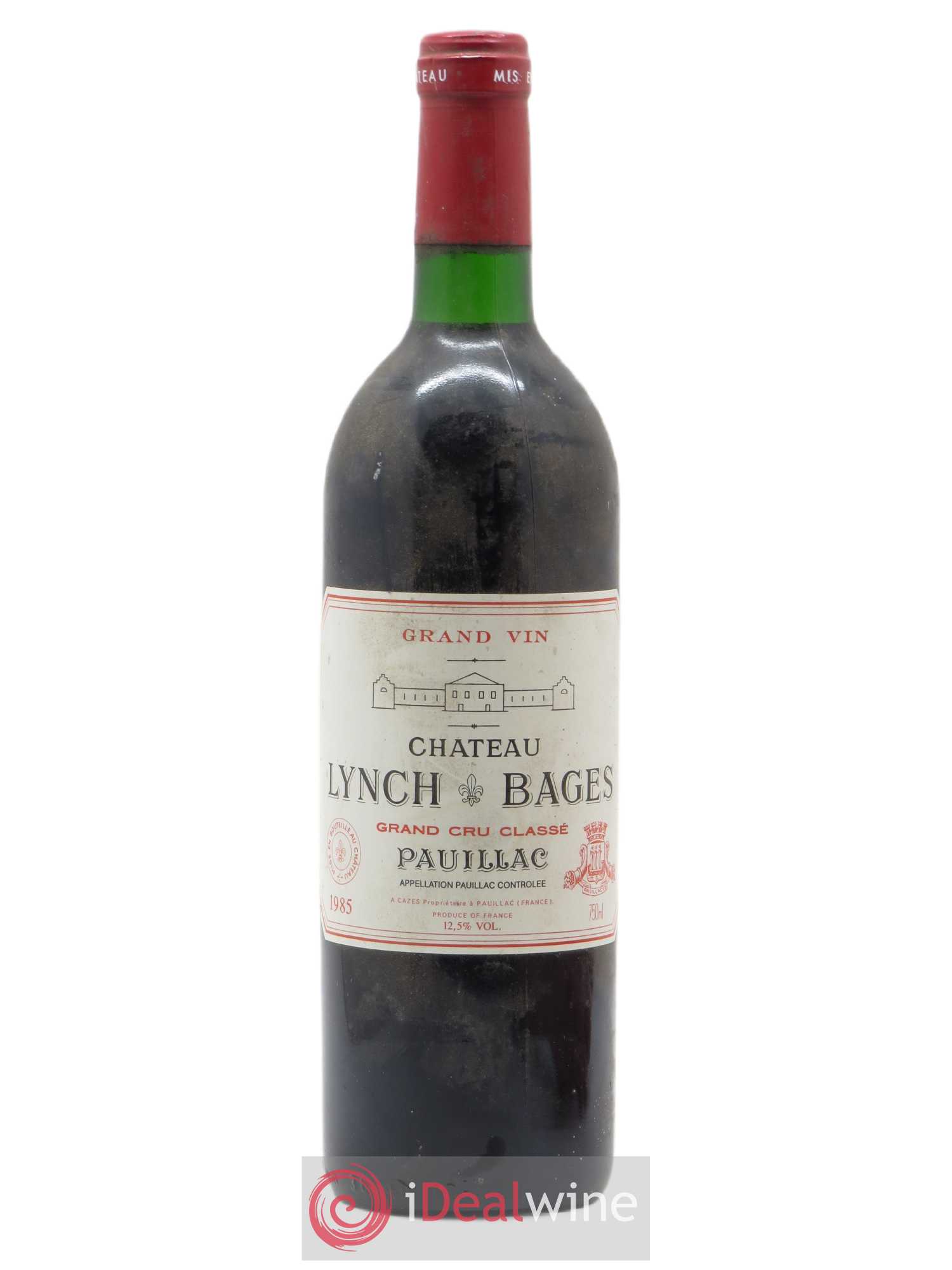 Château Lynch Bages 5ème Grand Cru Classé 1985 - Lot de 1 bouteille - 0