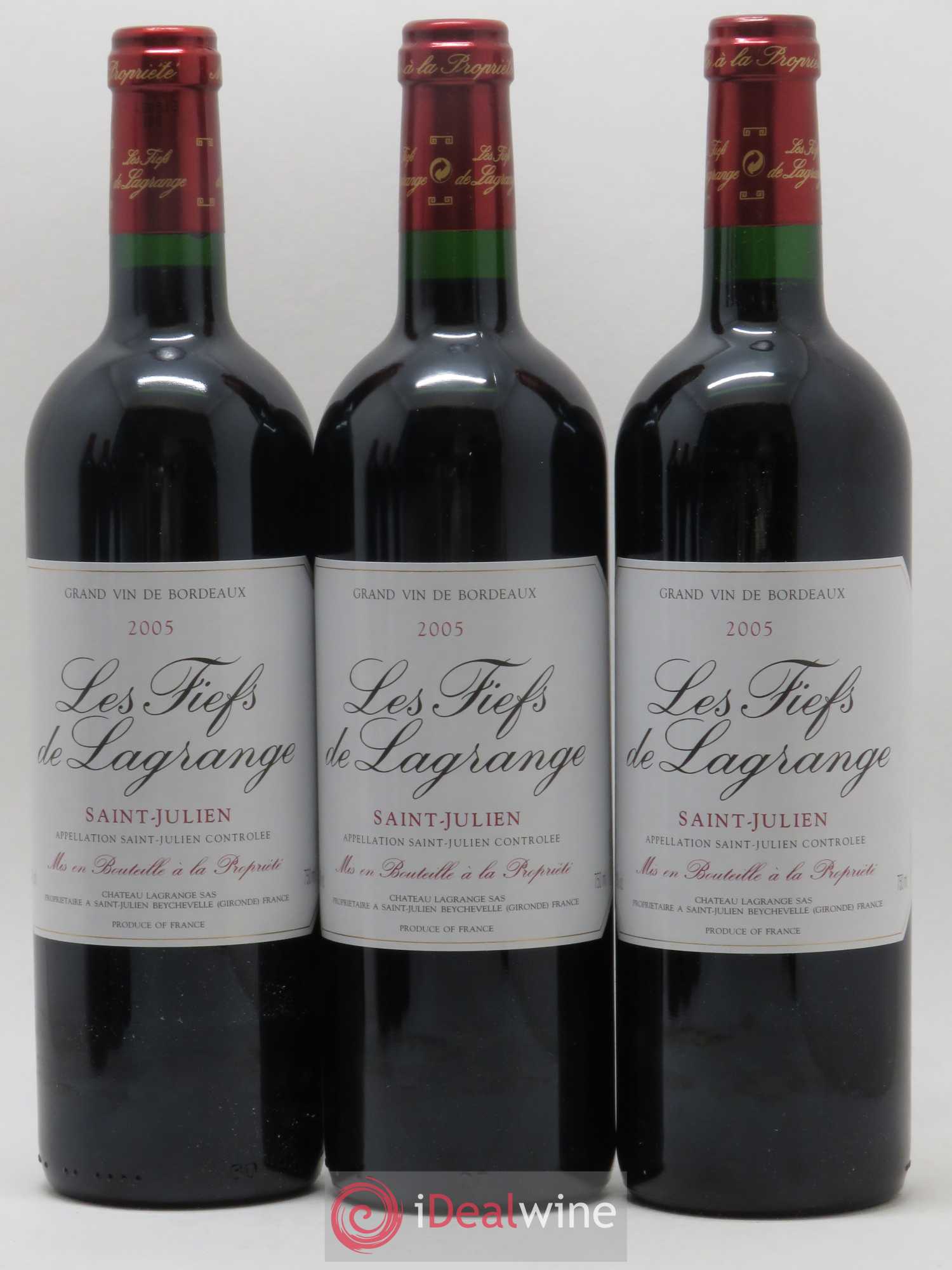 Les Fiefs de Lagrange Second Vin 2005 - Lot de 6 bouteilles - 2