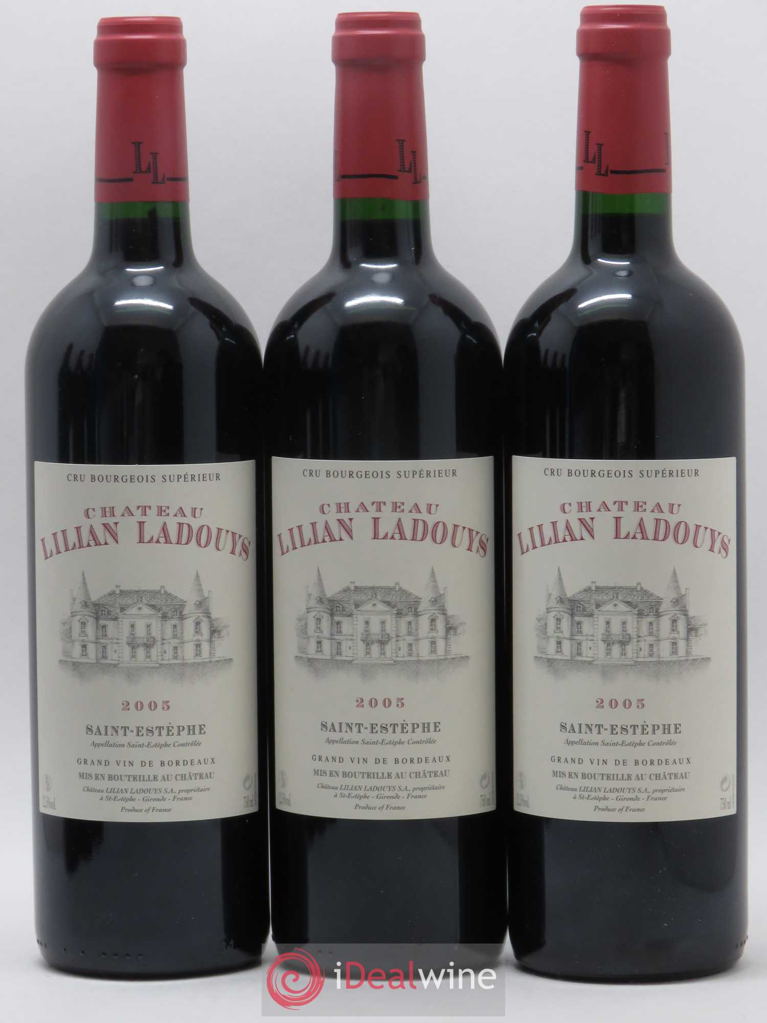 Château Lilian Ladouys Cru Bourgeois 2005 - Lot de 6 bouteilles - 1
