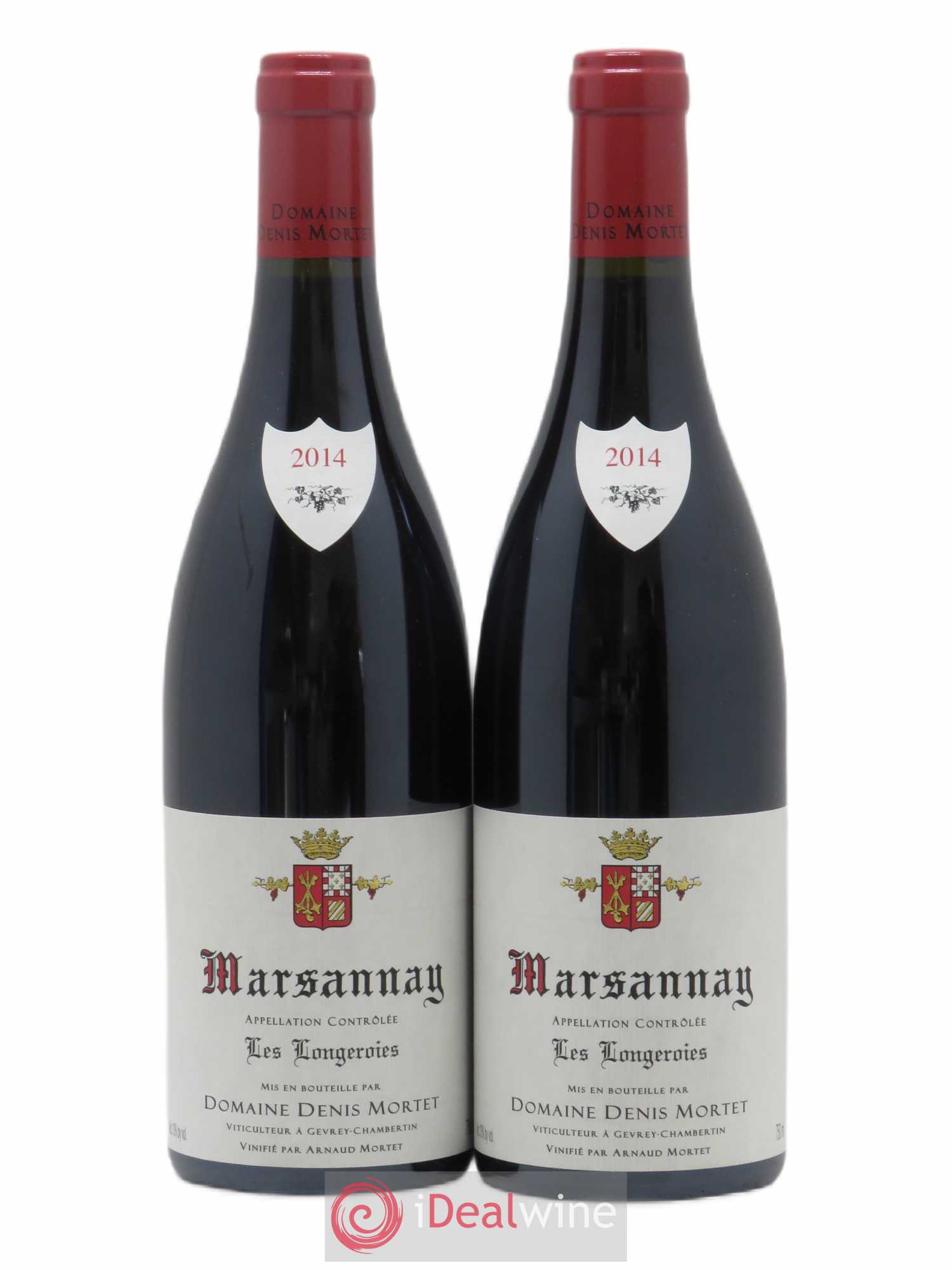 Marsannay Les Longeroies Denis Mortet (Domaine) 2014 - Lot de 2 bouteilles - 0