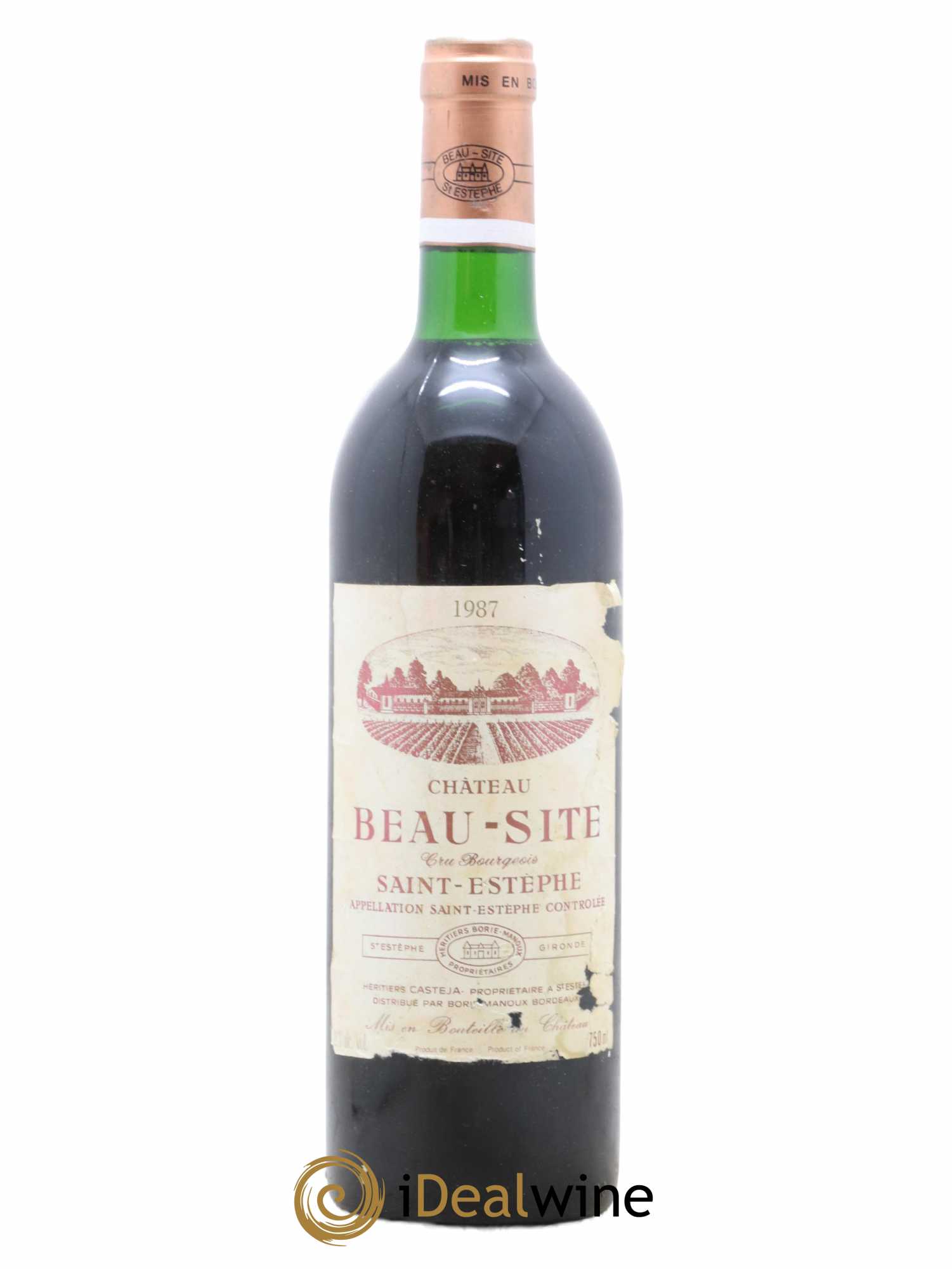 Château Beau Site Cru Bourgeois (sans prix de réserve) 1987 - Lot de 1 bouteille - 0