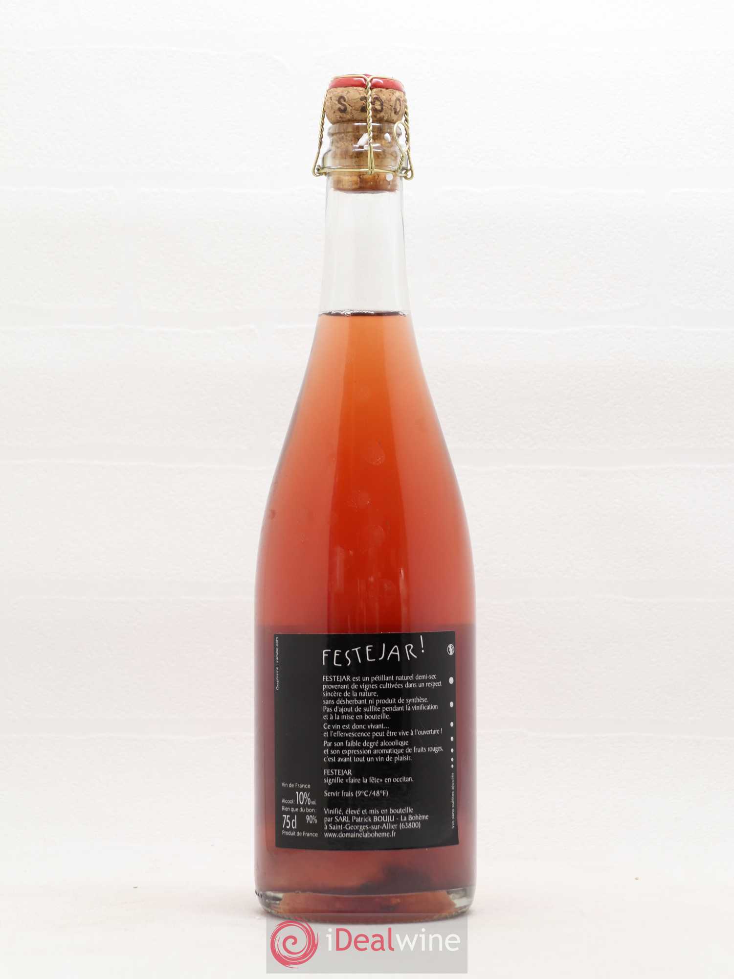 Vin de France Festejar Patrick Bouju - La Bohème (sans prix de réserve) 2019 - Lot de 1 bouteille - 1