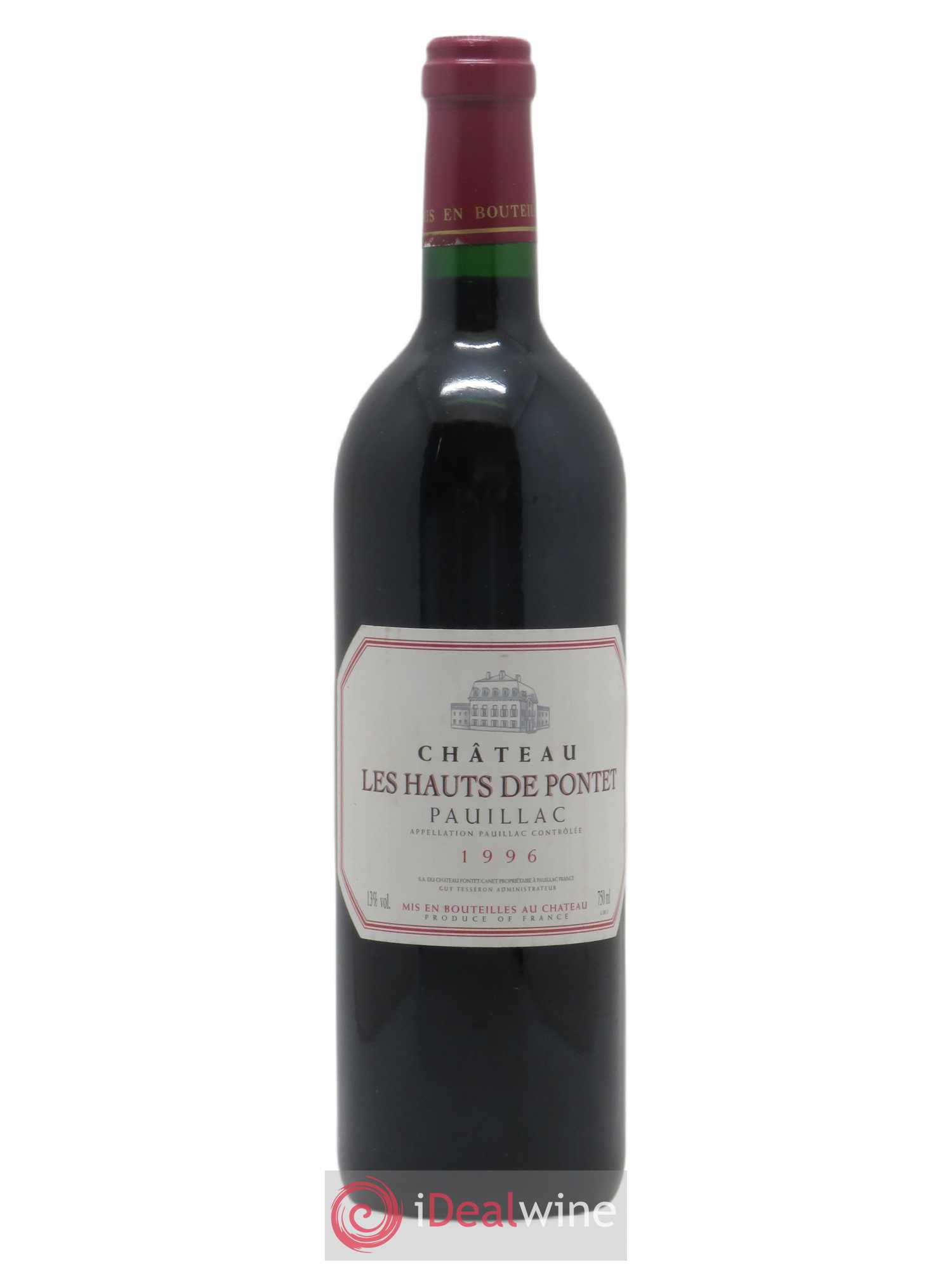 Les Hauts de Pontet-Canet Second Vin 1996 - Lot de 1 bouteille - 0