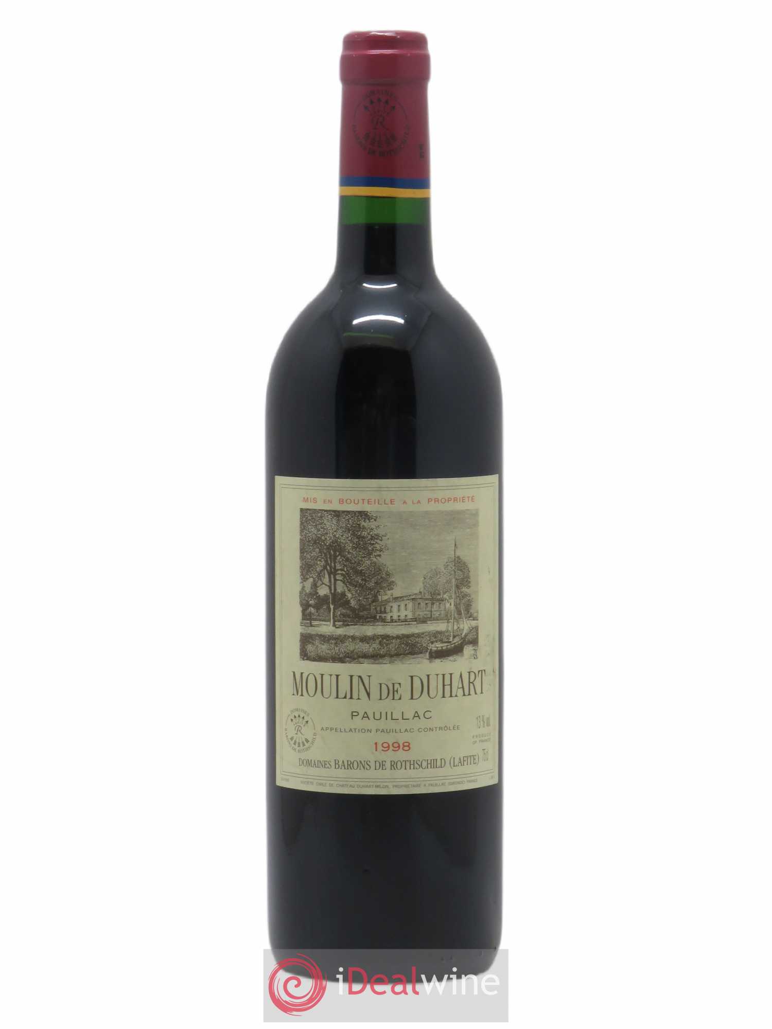 Moulin de Duhart Second Vin 1998 - Lot de 1 bouteille - 0
