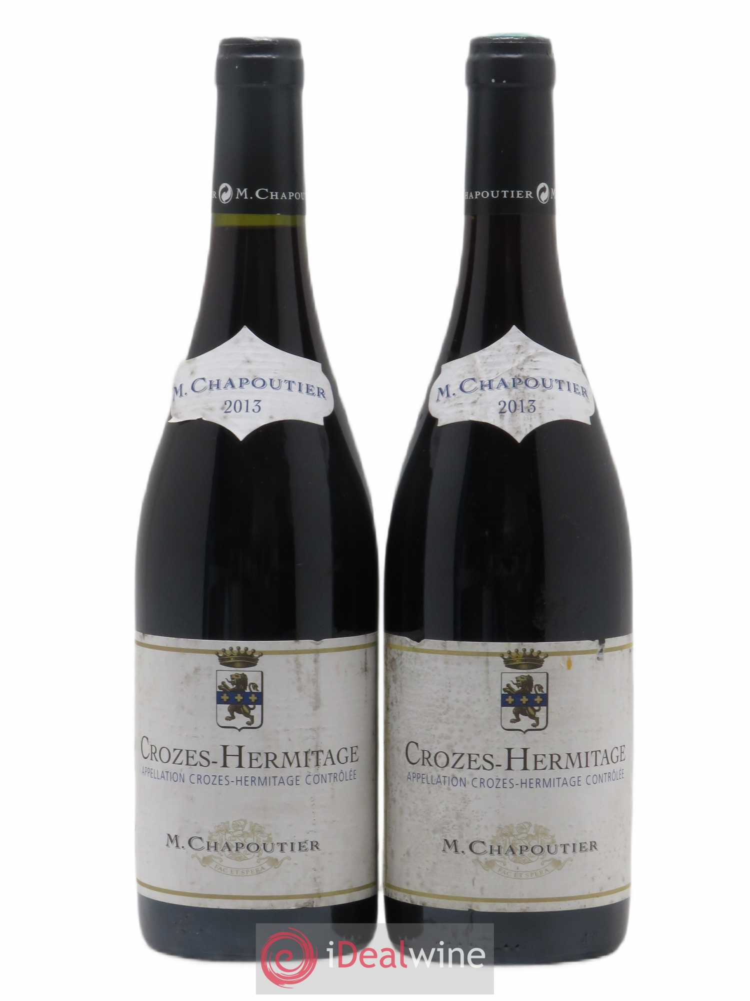 Crozes-Hermitage Chapoutier (sans prix de réserve) 2013 - Posten von 2 Flaschen - 0