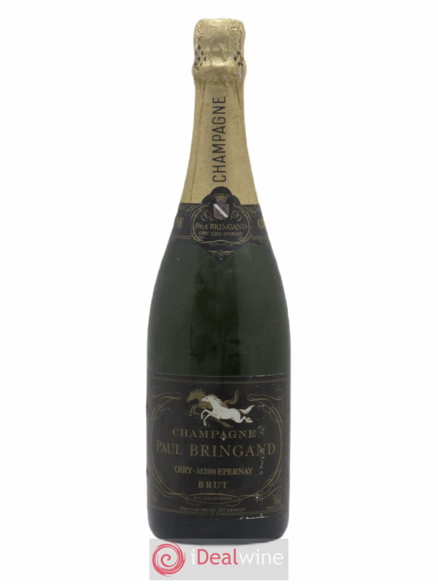 Champagne Paul Bringand Brut Oiry - Posten von 1 Flasche - 0