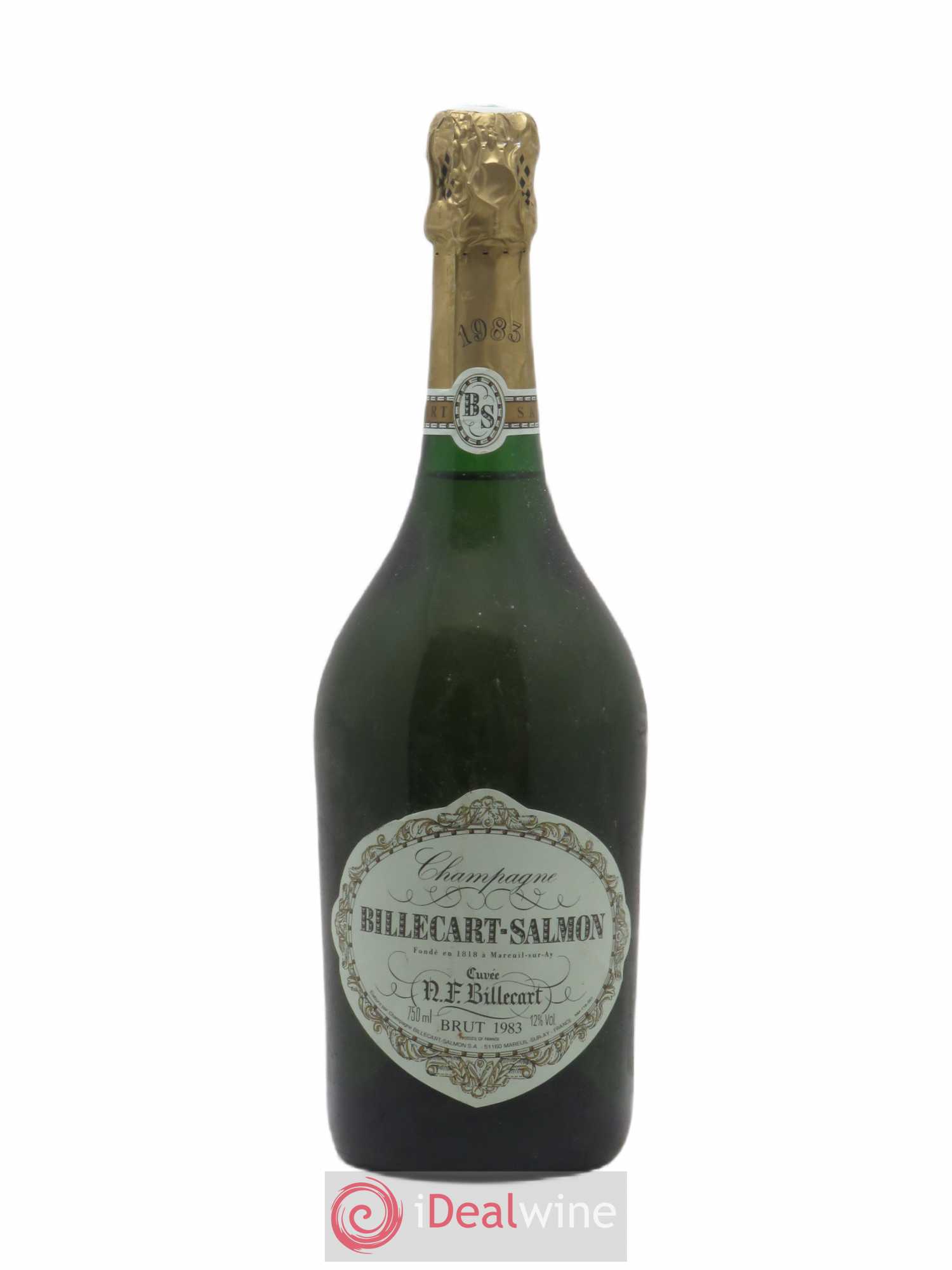 Brut Nicolas François Billecart Billecart-Salmon 1983 - Lot de 1 bouteille - 0