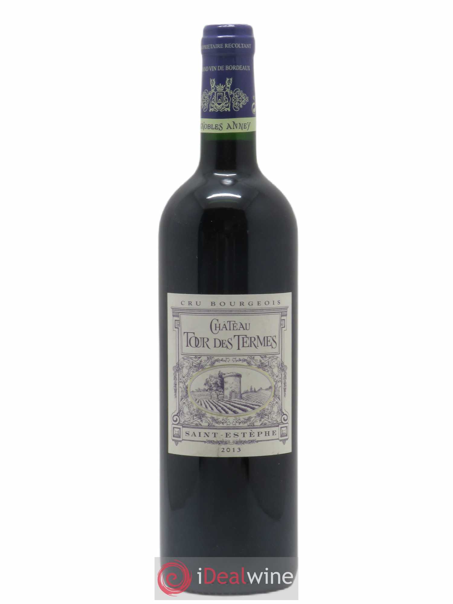 Château Tour des Termes Cru Bourgeois 2013 - Lot de 1 bouteille - 0