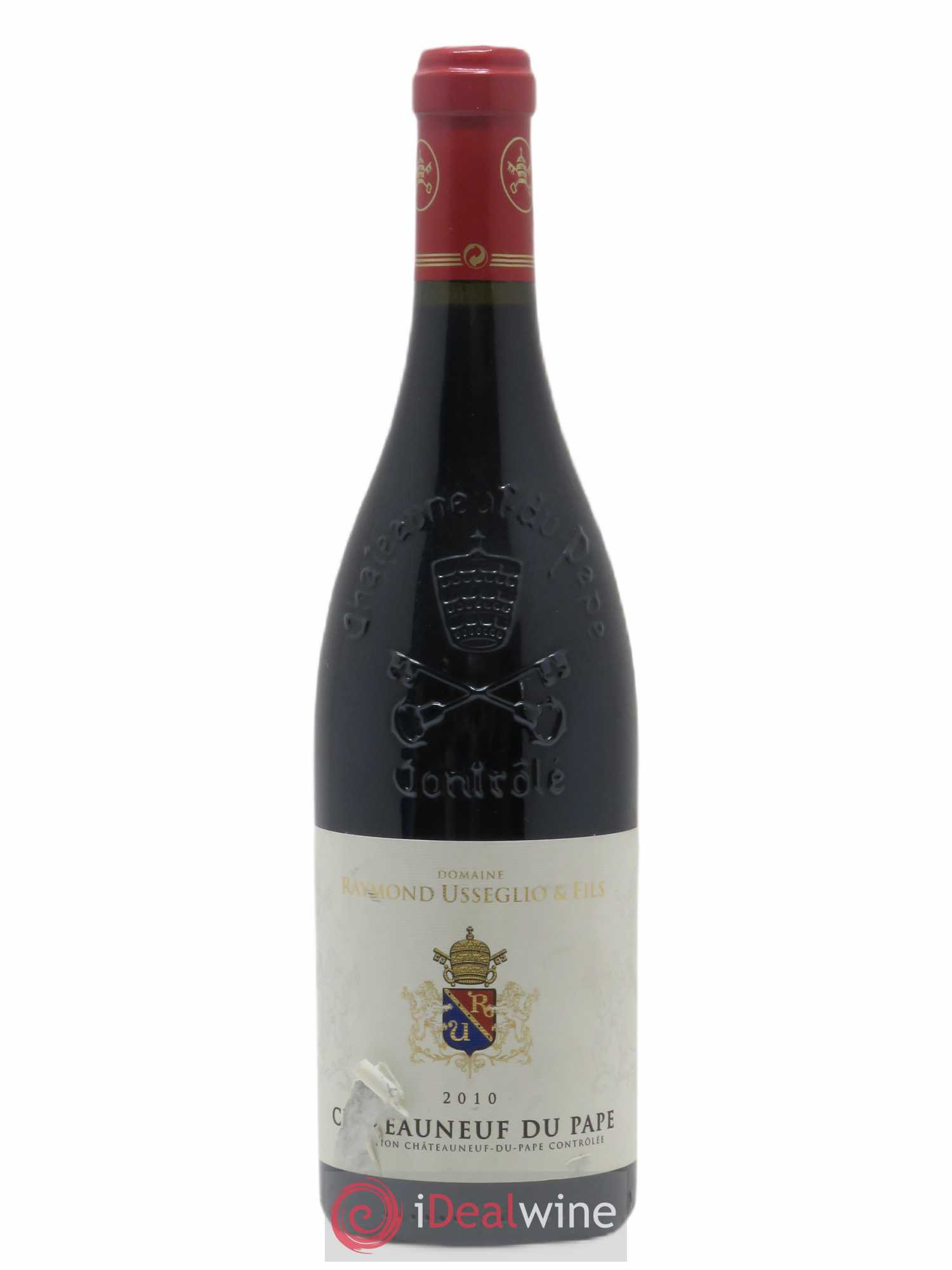 Châteauneuf-du-Pape Raymond Usseglio & Fils (Domaine) 2010 - Lot de 1 bouteille - 0
