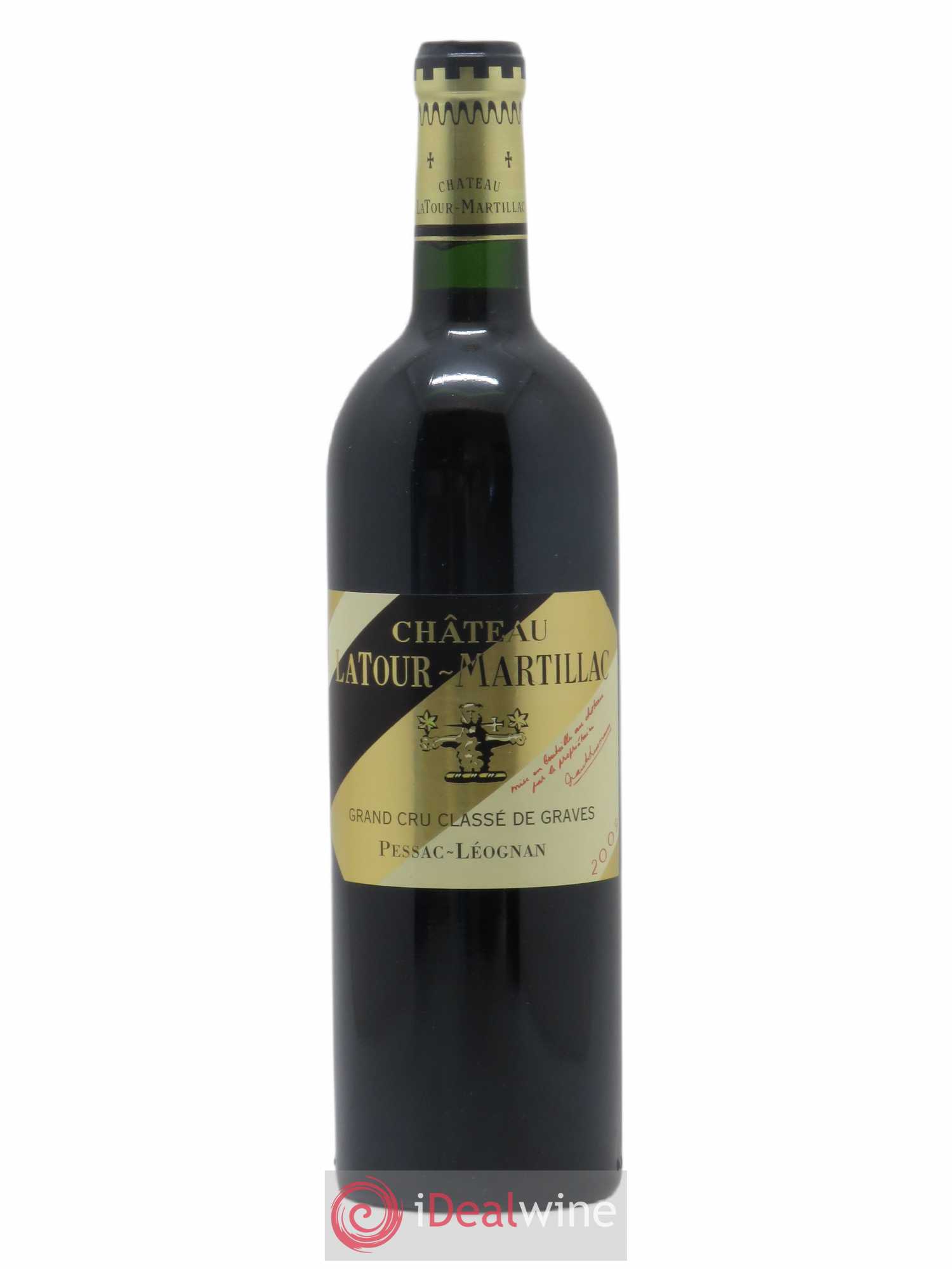 Château Latour-Martillac Cru Classé de Graves 2009 - Lot de 1 bouteille - 0
