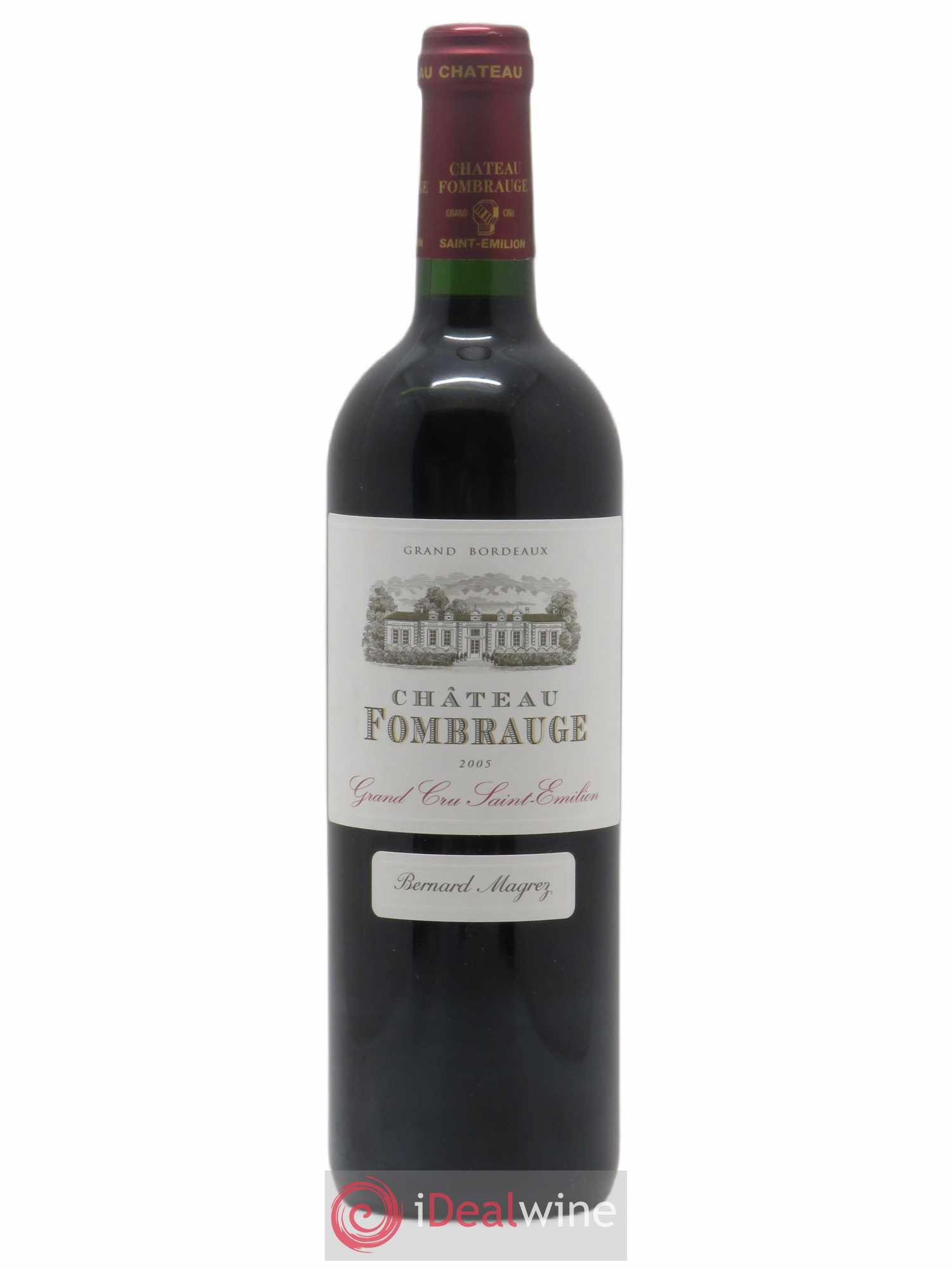 Château Fombrauge Grand Cru Classé 2005 - Lot de 1 bouteille - 0