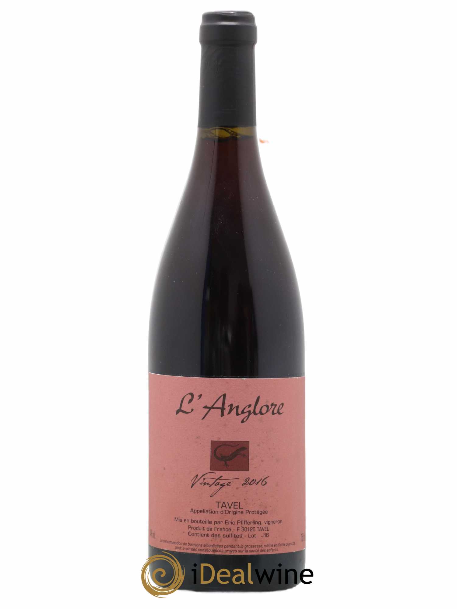 Tavel Vintage L'Anglore 2016 - Lot of 1 bottle - 0