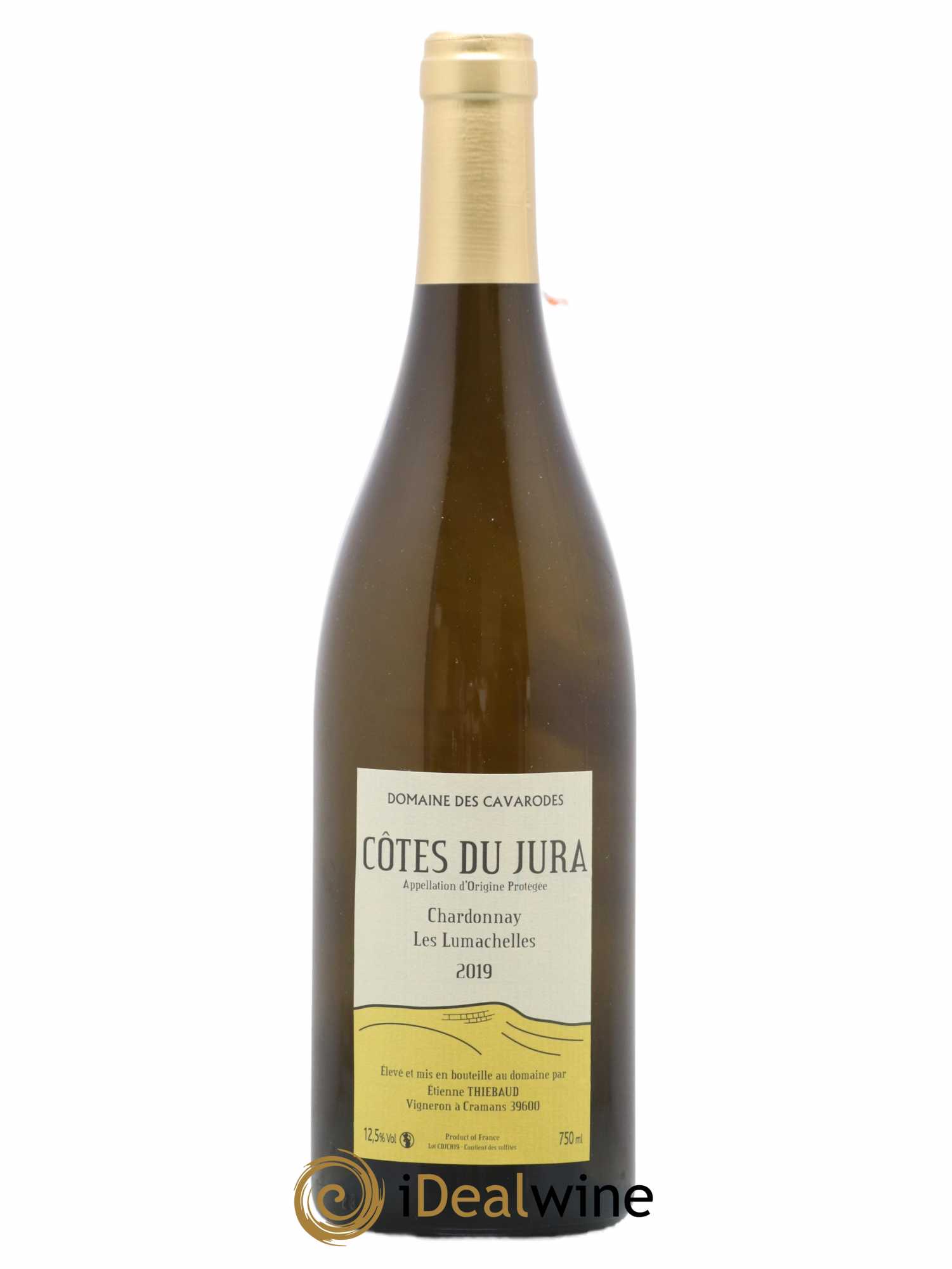 Côtes du Jura Chardonnay Les Lumachelles Cavarodes (Domaine des) - Etienne Thiébaud 2019 - Lot de 1 bouteille - 0
