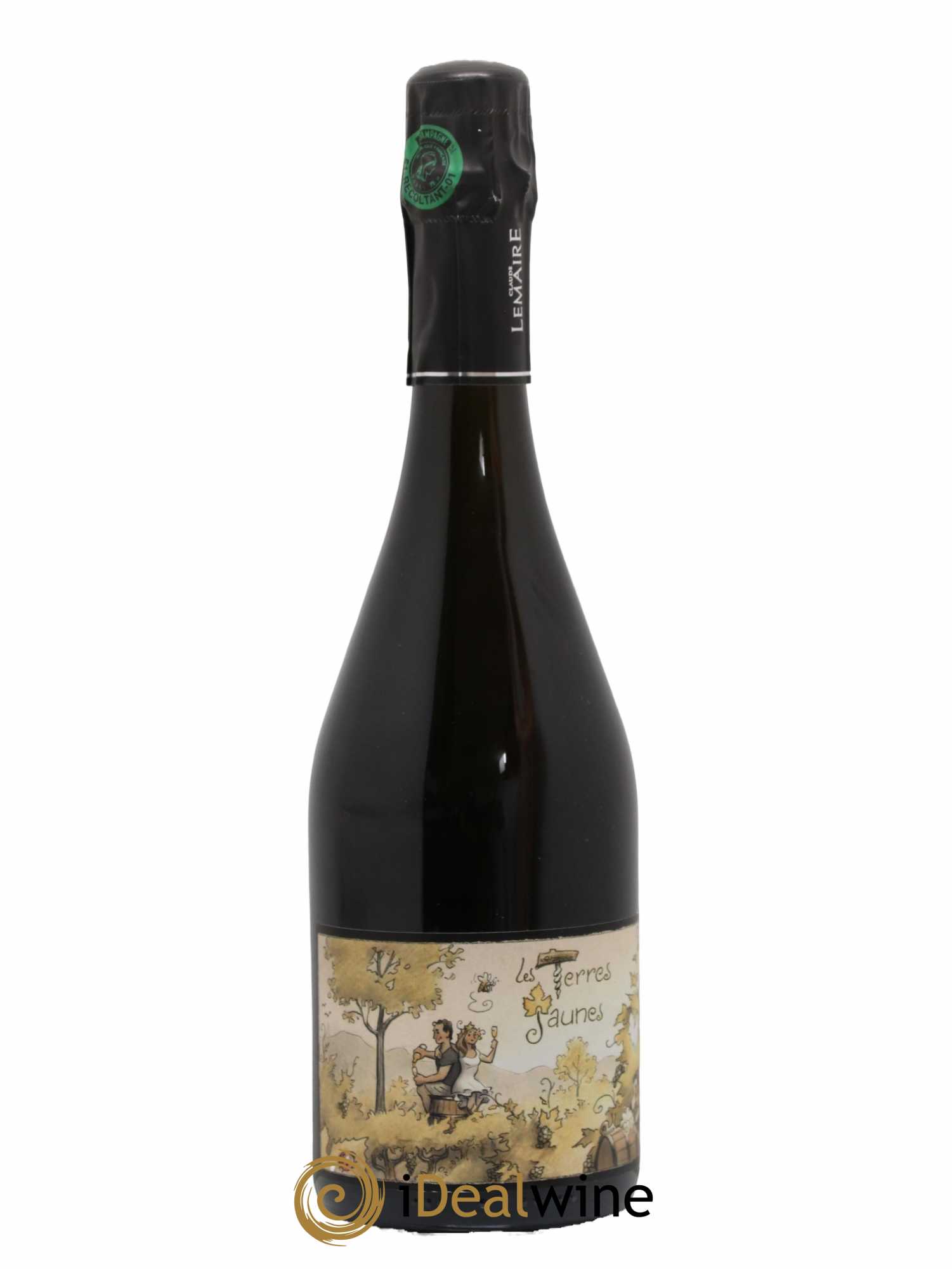 Champagne Les Terres Jaunes Aurélien Lemaire 2019 - Lot de 1 bouteille - 0