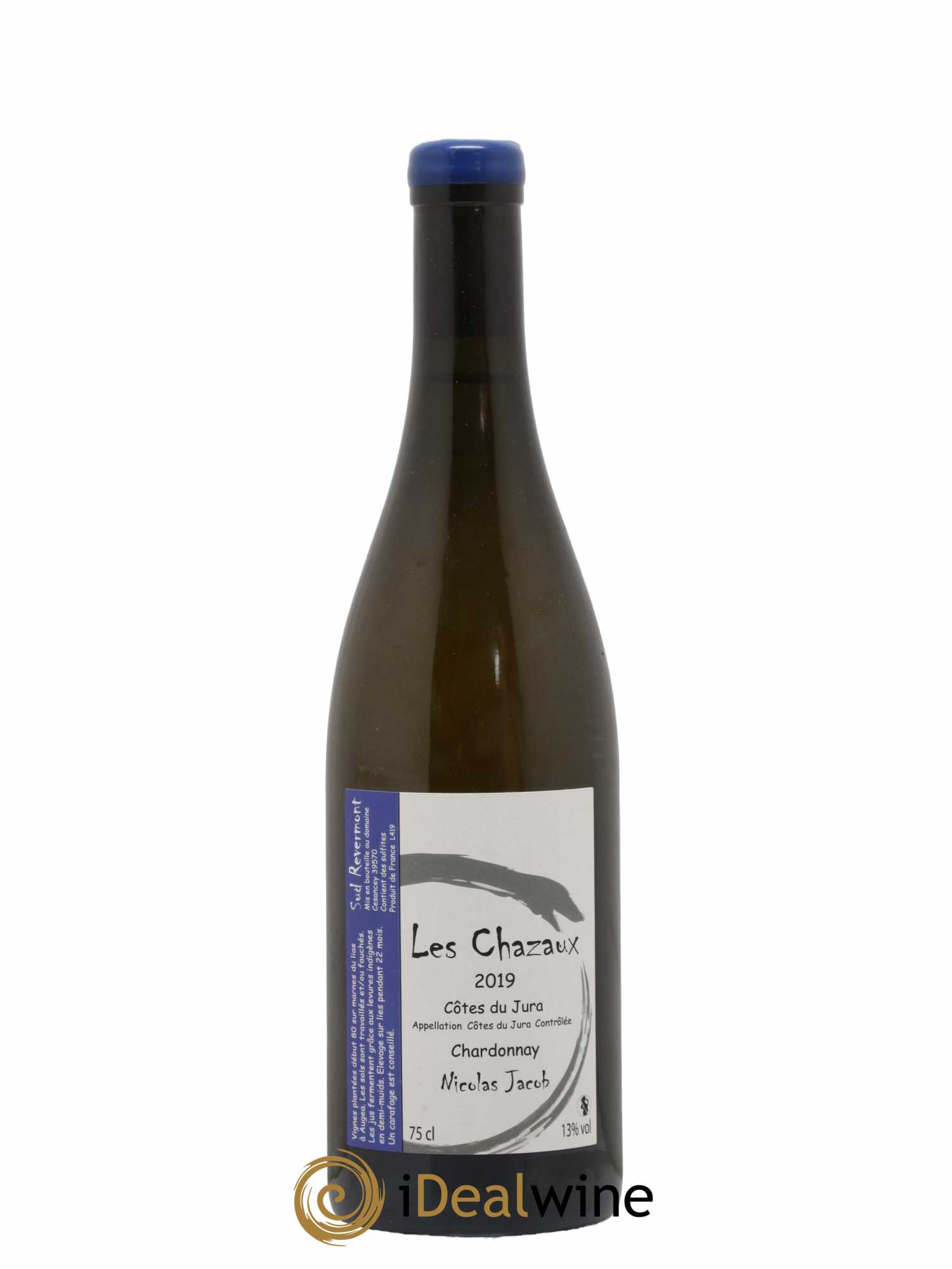 Côtes du Jura Chardonnay Les Chazaux Nicolas Jacob 2019 - Lot de 1 bouteille - 0