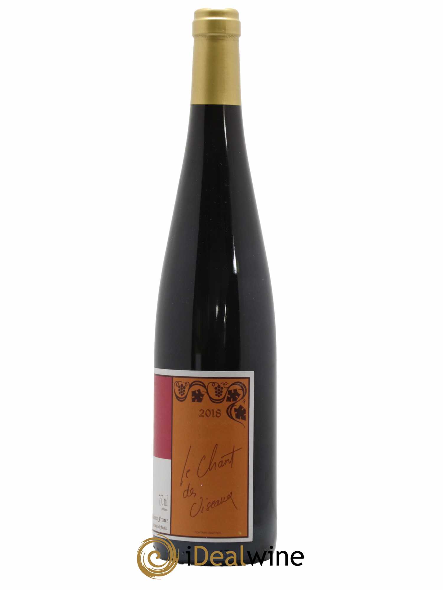 Alsace Pinot noir Le Chant des Oiseaux Gérard Schueller (Domaine) 2018 - Lot de 1 bouteille - 1
