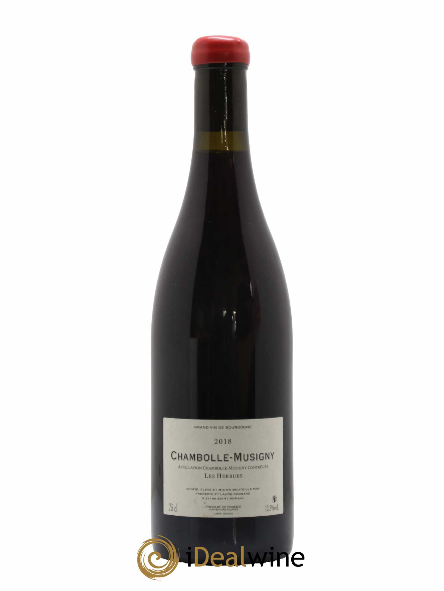 Chambolle-Musigny Les Herbues Domaine de Chassorney - Frédéric Cossard 2018 - Lot de 1 bouteille - 1