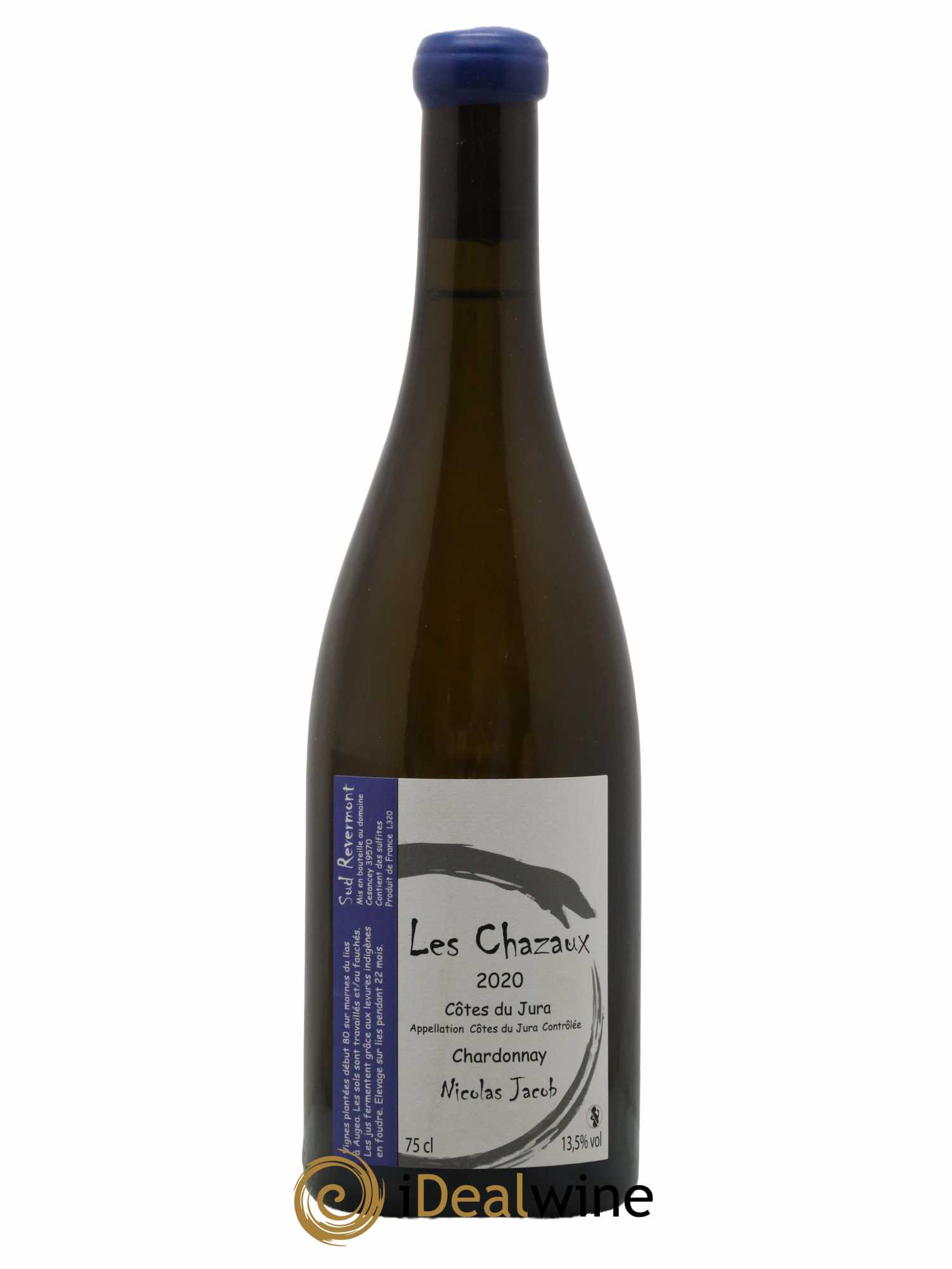 Côtes du Jura Chardonnay Les Chazaux Nicolas Jacob 2020 - Lot de 1 bouteille - 0