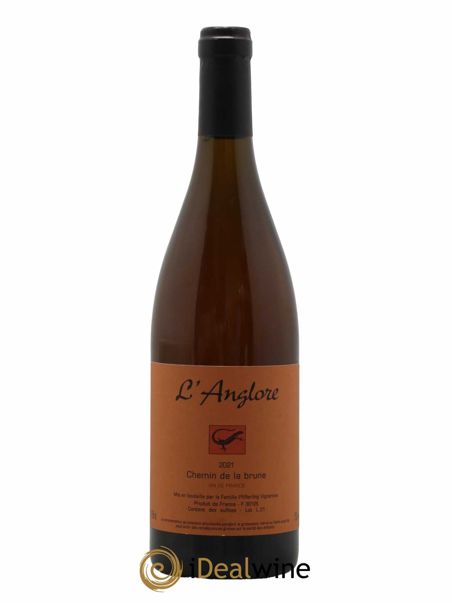 Vin de France Chemin de la brune L'Anglore 2021 - Lot de 1 bouteille - 0
