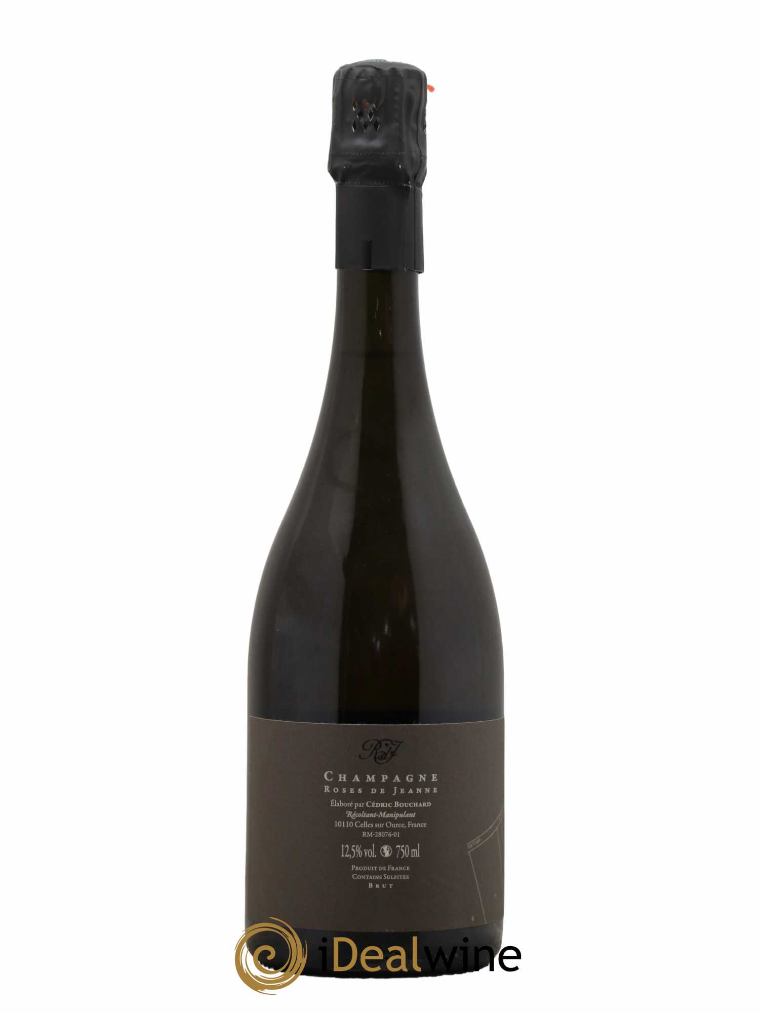 Roses de Jeanne Côte de Val Vilaine Blanc de Noirs Cédric Bouchard 2020 - Lot de 1 bouteille - 1