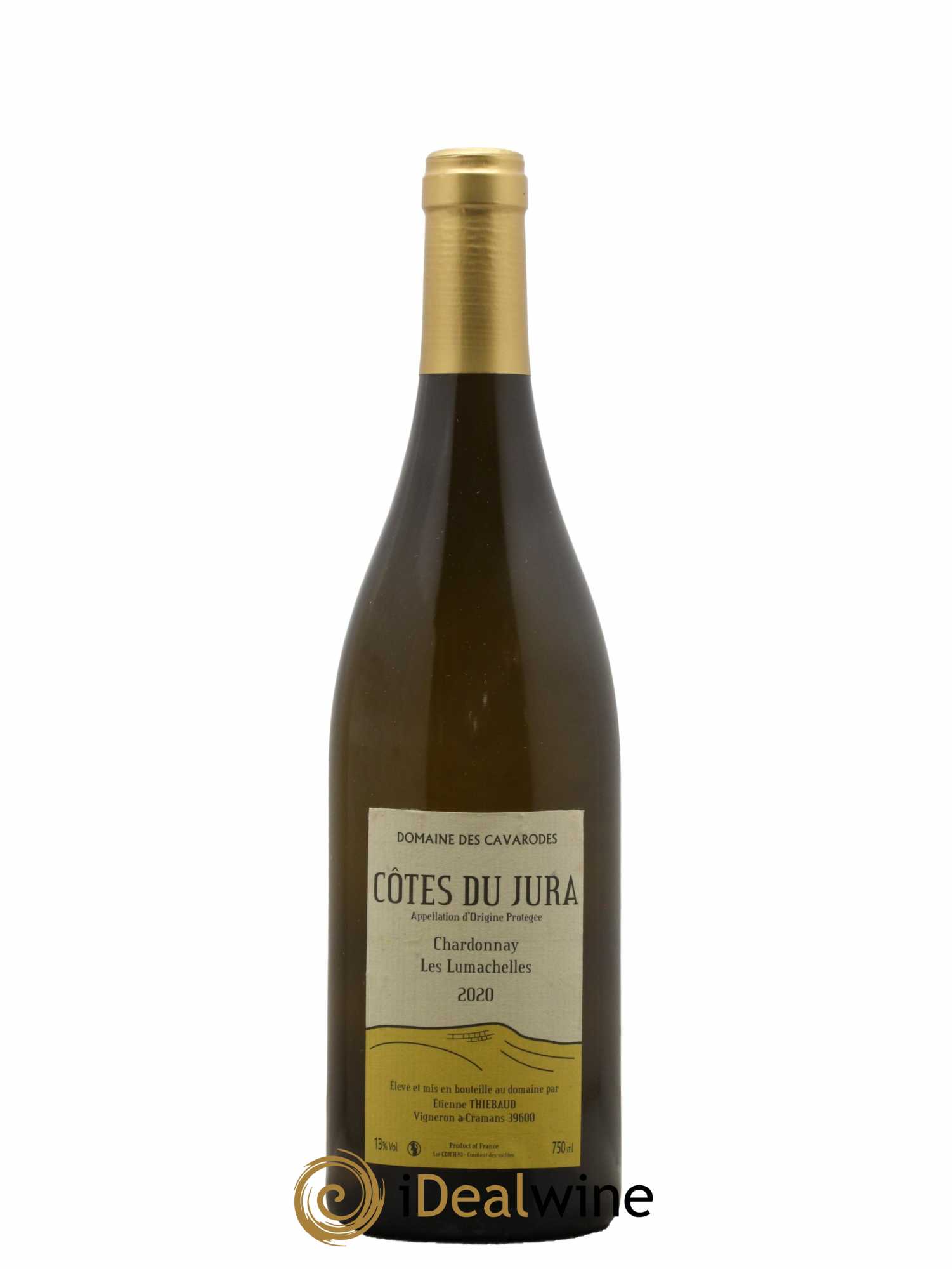 Côtes du Jura Chardonnay Les Lumachelles Cavarodes (Domaine des) - Etienne Thiébaud 2020 - Lot de 1 bouteille - 0