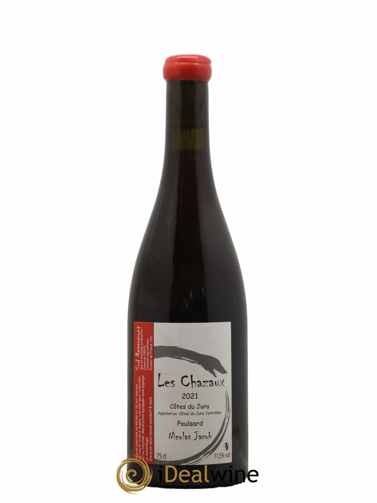 Côtes du Jura Poulsard Les Chazaux Nicolas Jacob 2021 - Lot de 1 bouteille - 0
