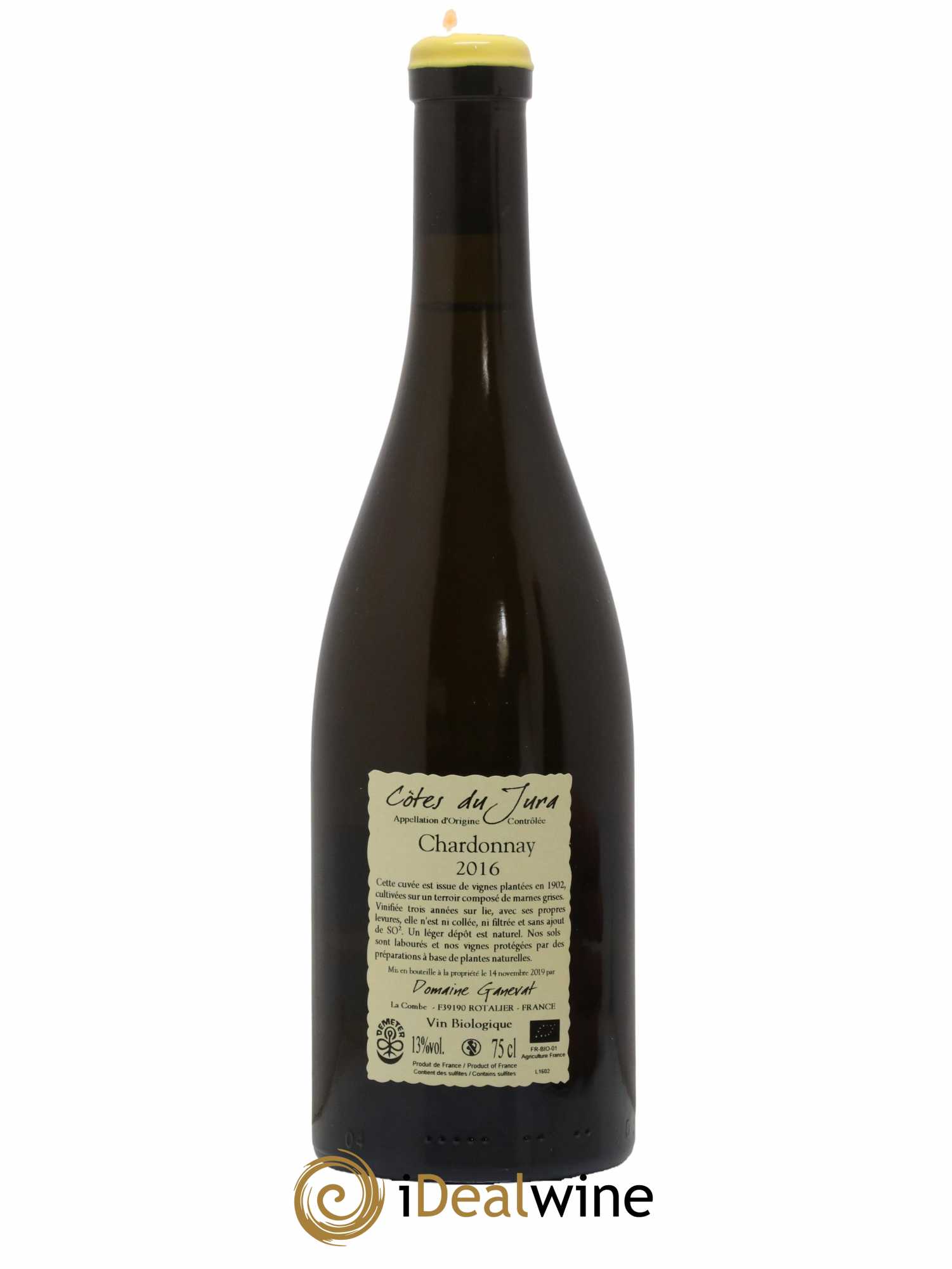 Côtes du Jura Les Chalasses Vieilles Vignes Jean-François Ganevat (Domaine) 2016 - Lot de 1 bouteille - 1