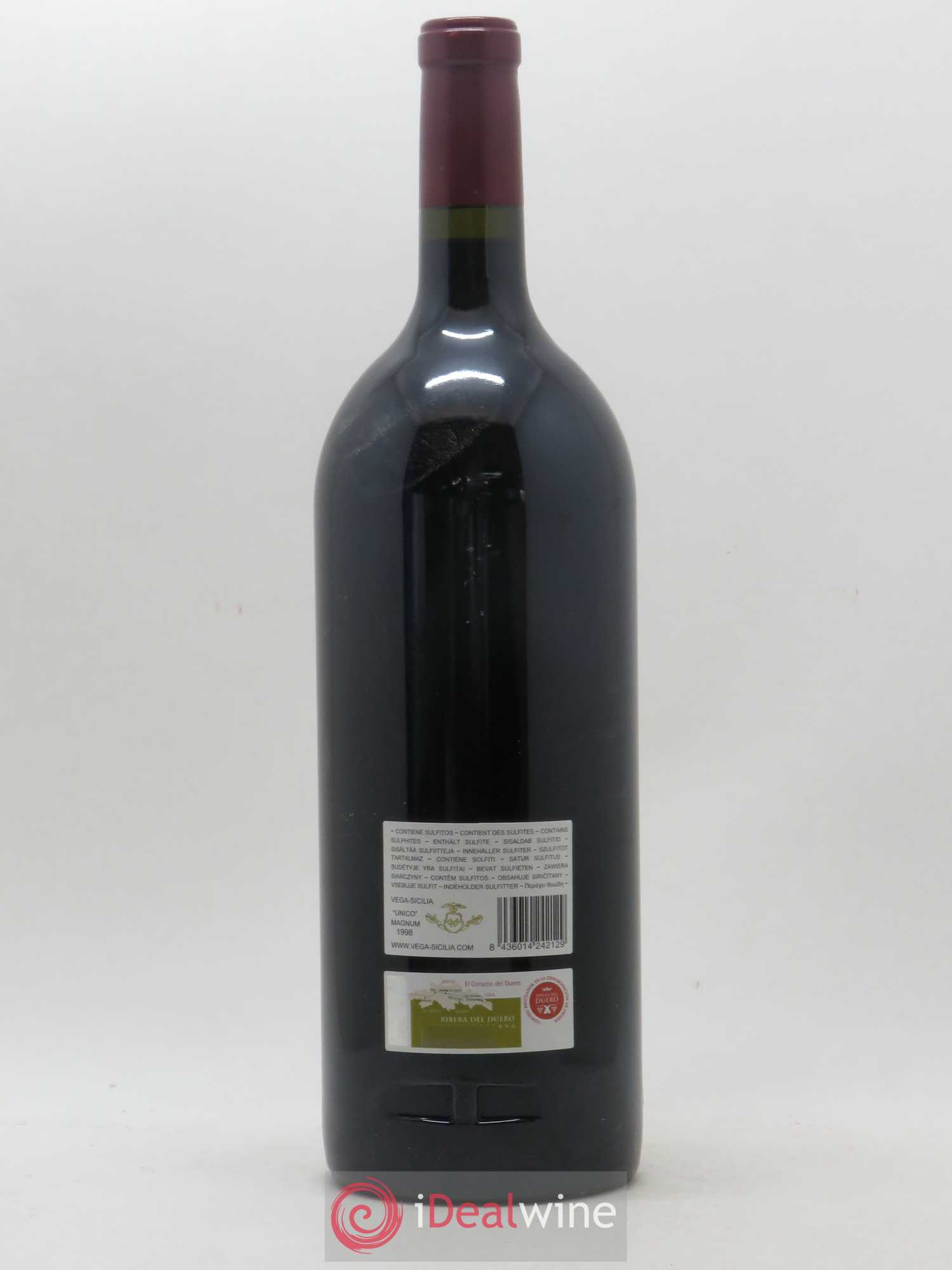 Ribera Del Duero DO Vega Sicilia Unico Famille Alvarez 1998 - Lot de 1 magnum - 2