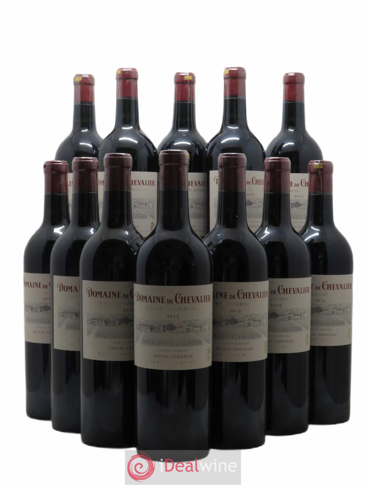 Domaine de Chevalier Cru Classé de Graves 2012 - Lot de 12 bouteilles - 0