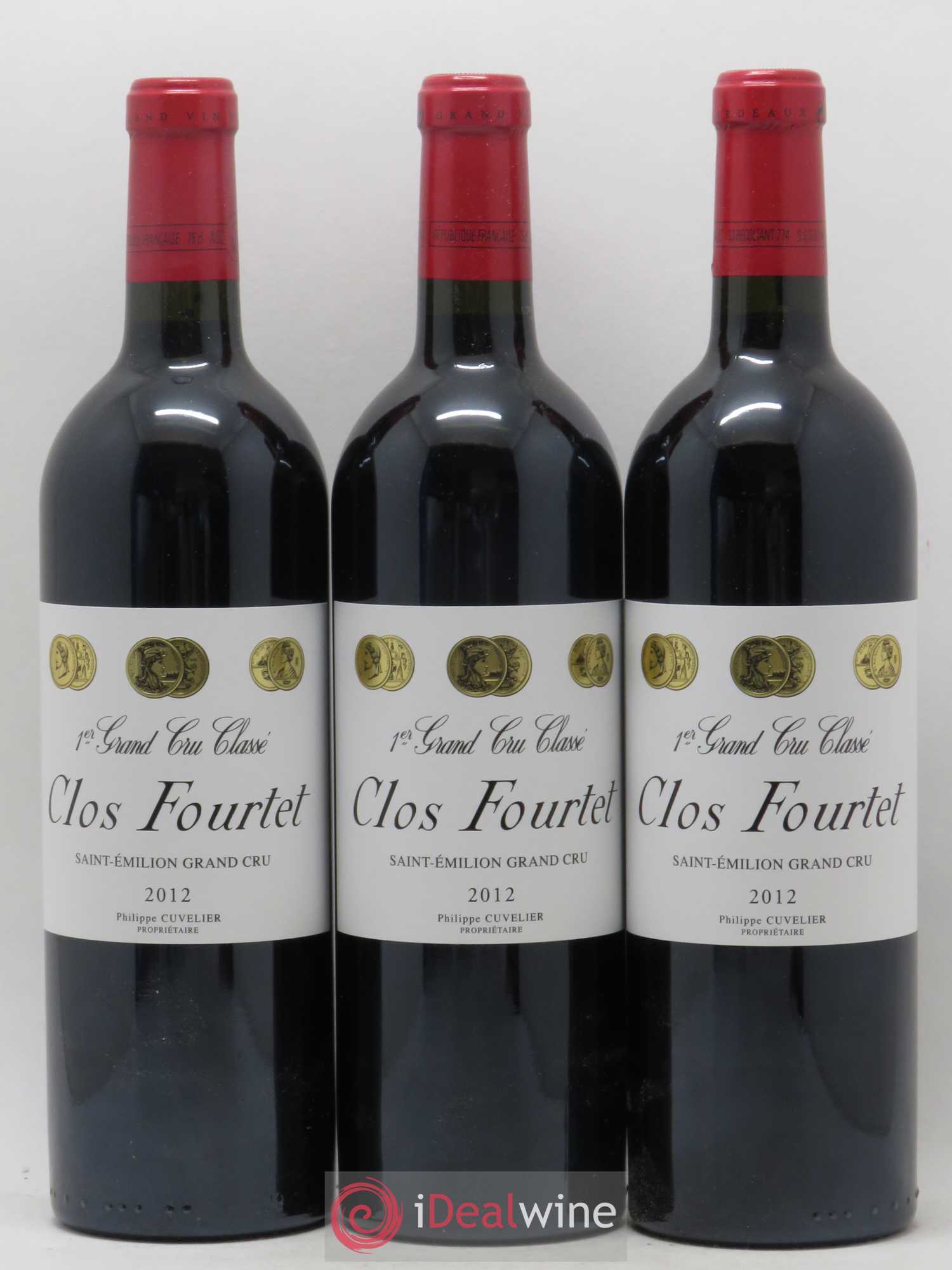 Clos Fourtet 1er Grand Cru Classé B 2012 - Lot de 12 bouteilles - 4
