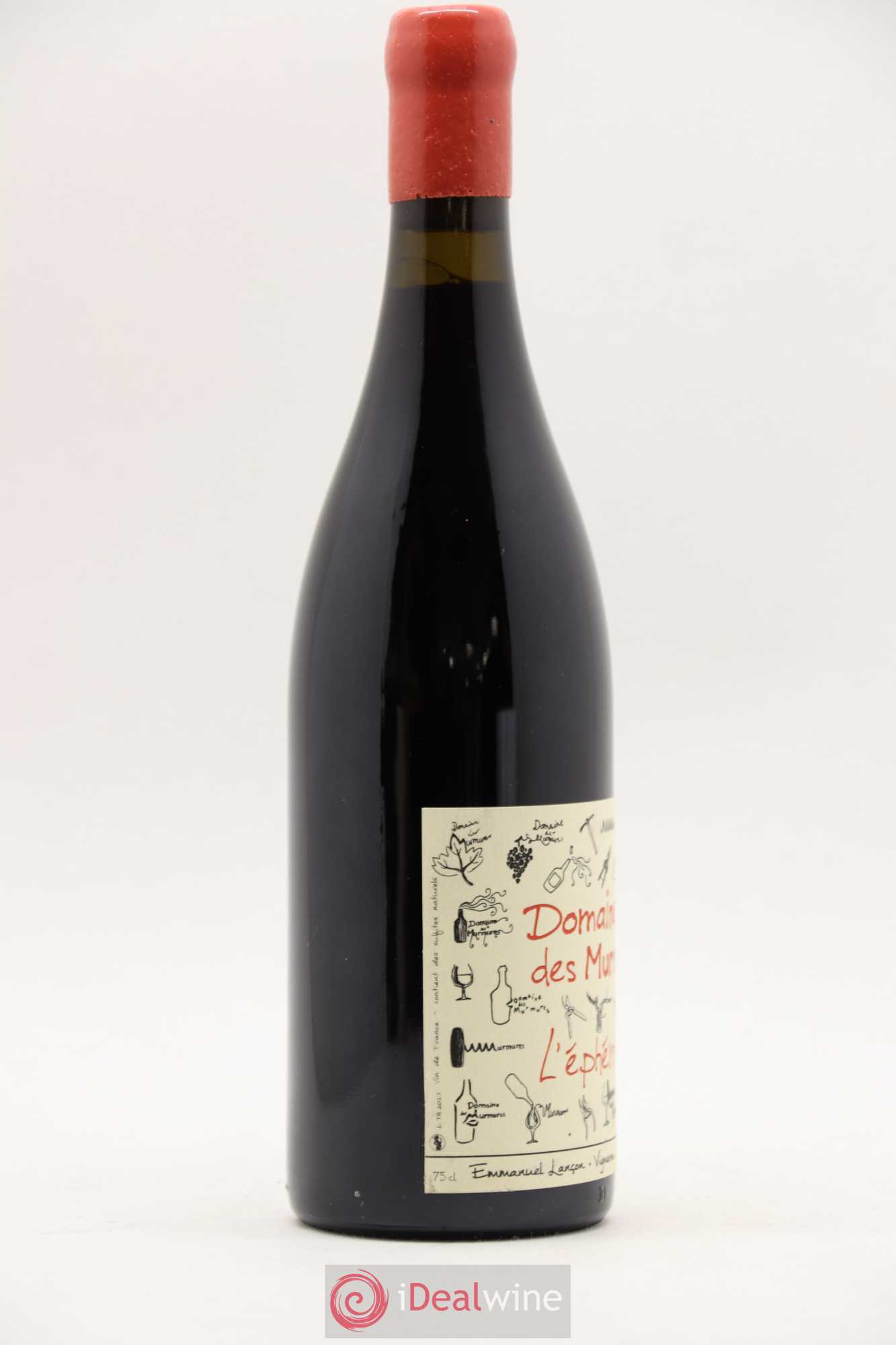 Arbois Poulsard Cuvée l'Ephémère Emmanuel Lançon Murmures (Domaine des) 2017 - Lot of 1 bottle - 1