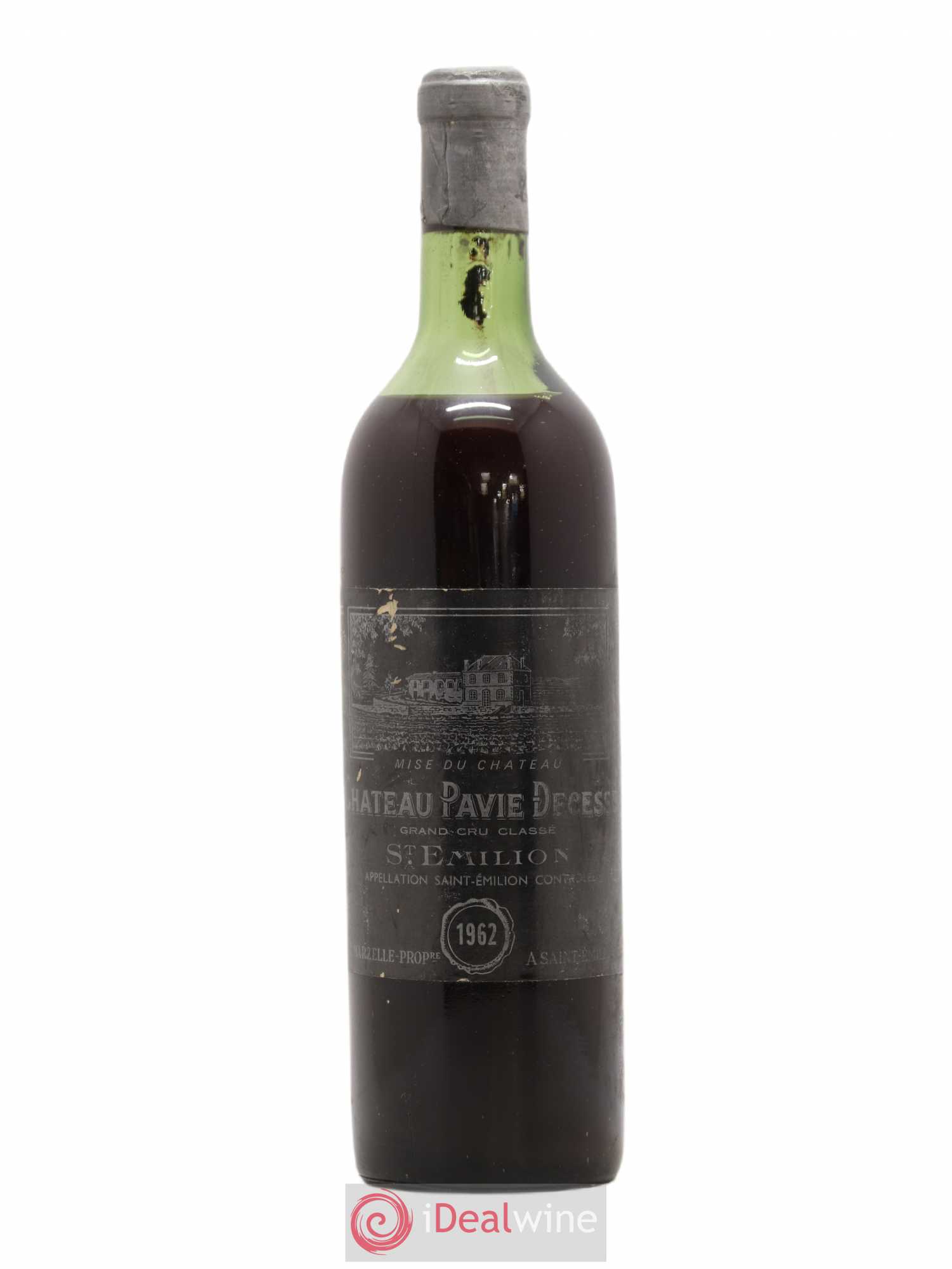 Château Pavie Decesse Grand Cru Classé 1962 - Lot de 1 bouteille - 0