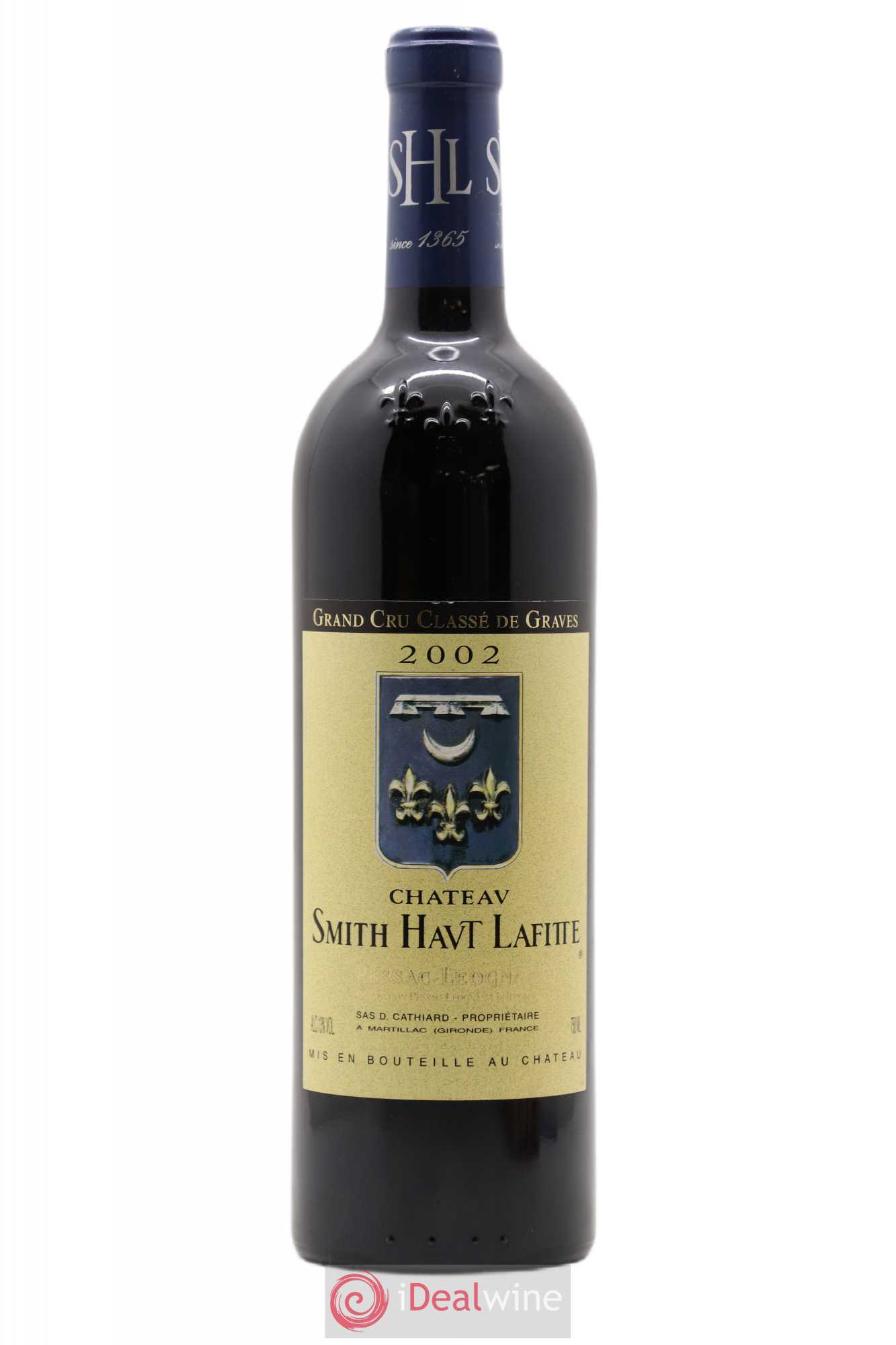 Château Smith Haut Lafitte Cru Classé de Graves 2002 - Lot de 1 bouteille - 0
