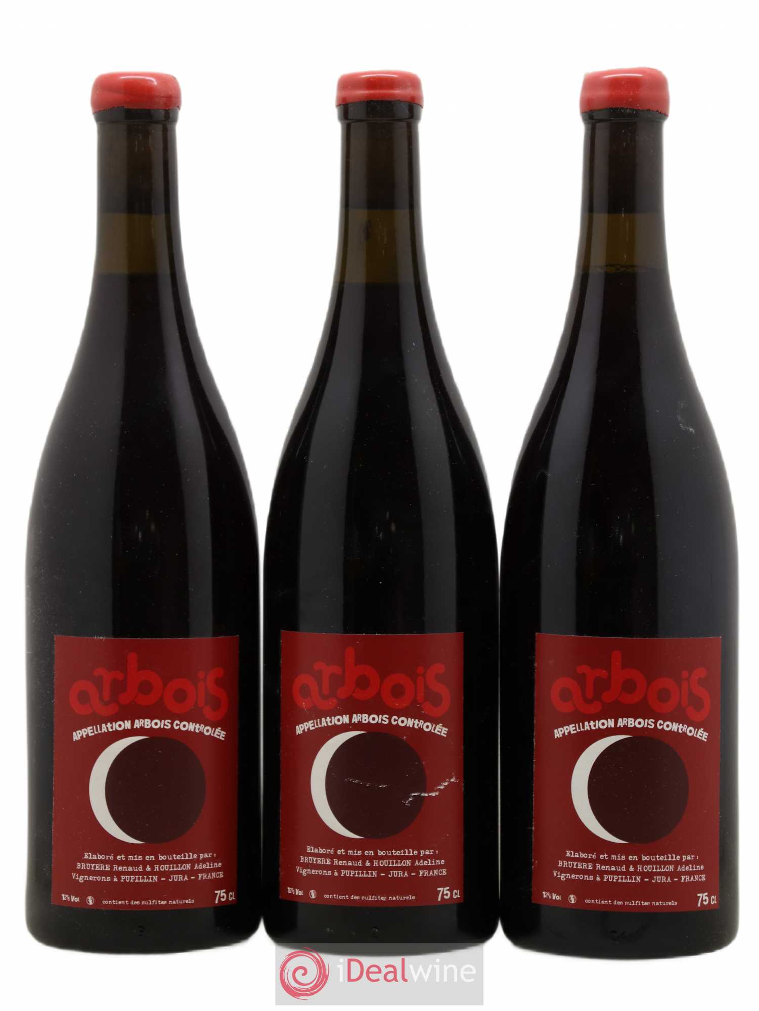 Arbois Ploussard Trousseau Adeline Houillon & Renaud Bruyère 2013 - Lot de 3 bouteilles - 0