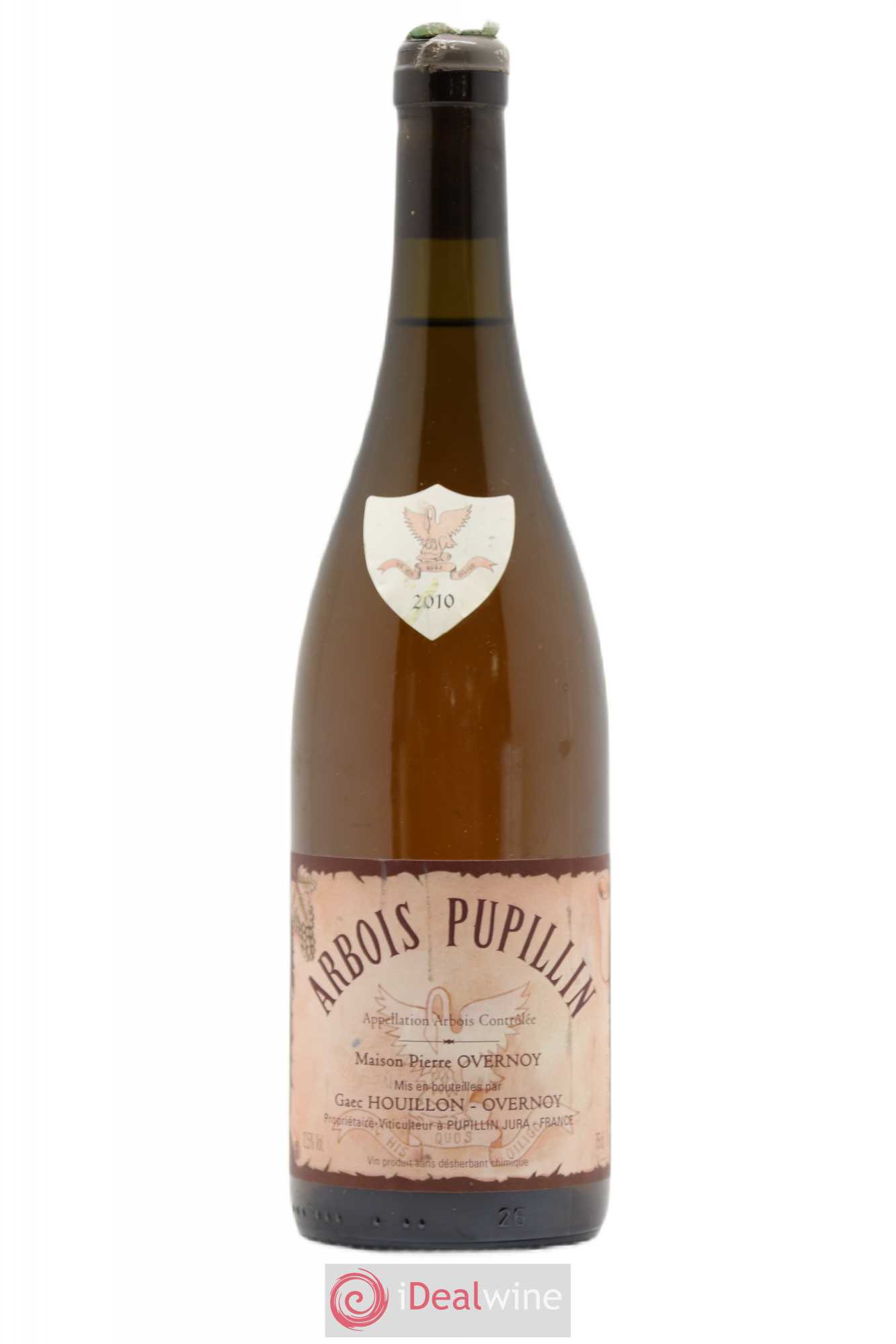 Arbois-Pupillin Chardonnay de macération (cire grise) Overnoy-Houillon (Domaine) 2010 - Lot de 1 bouteille - 0