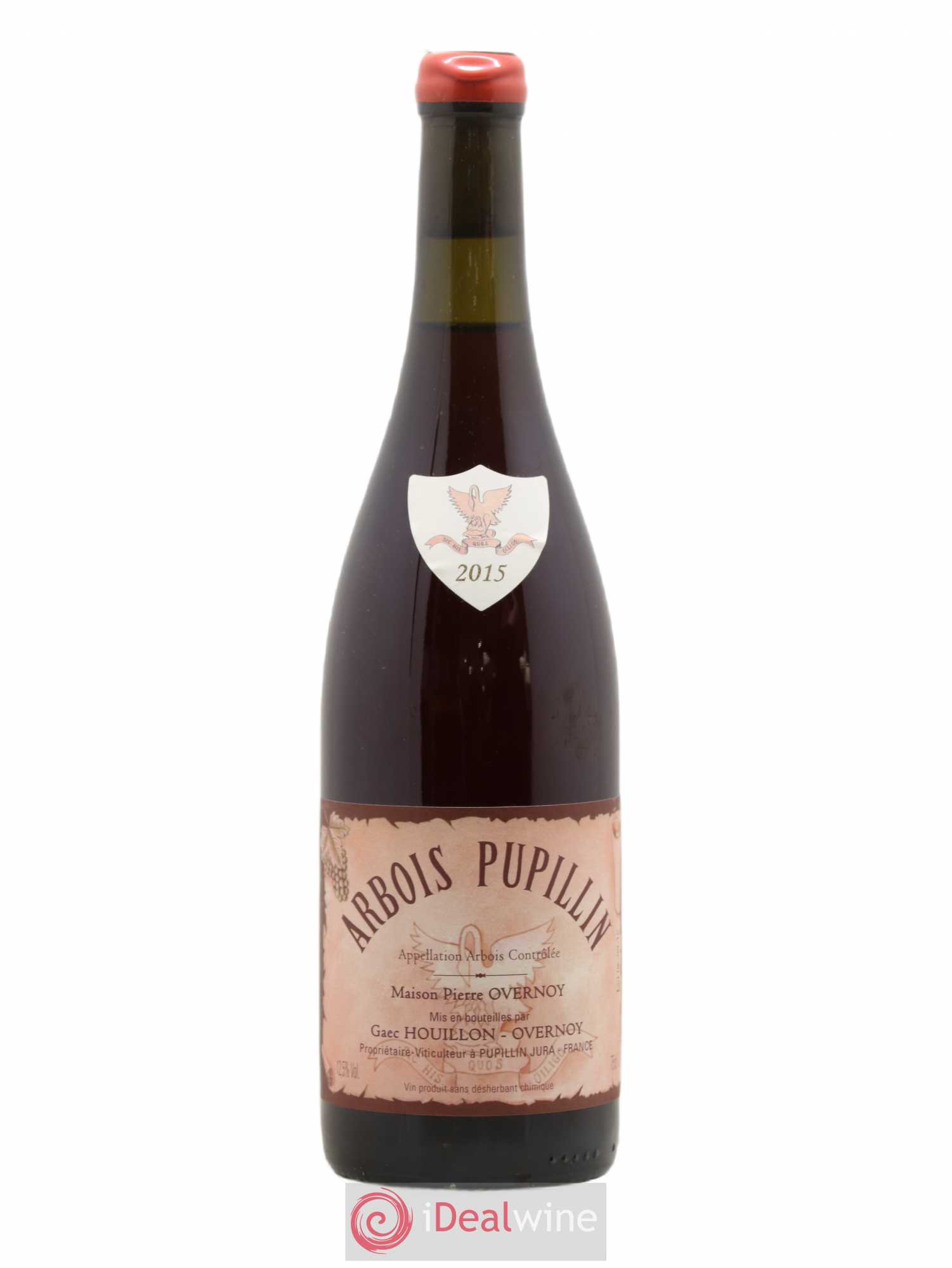 Arbois-Pupillin Poulsard (cire rouge) Overnoy-Houillon (Domaine) 2015 - Lot de 1 bouteille - 0