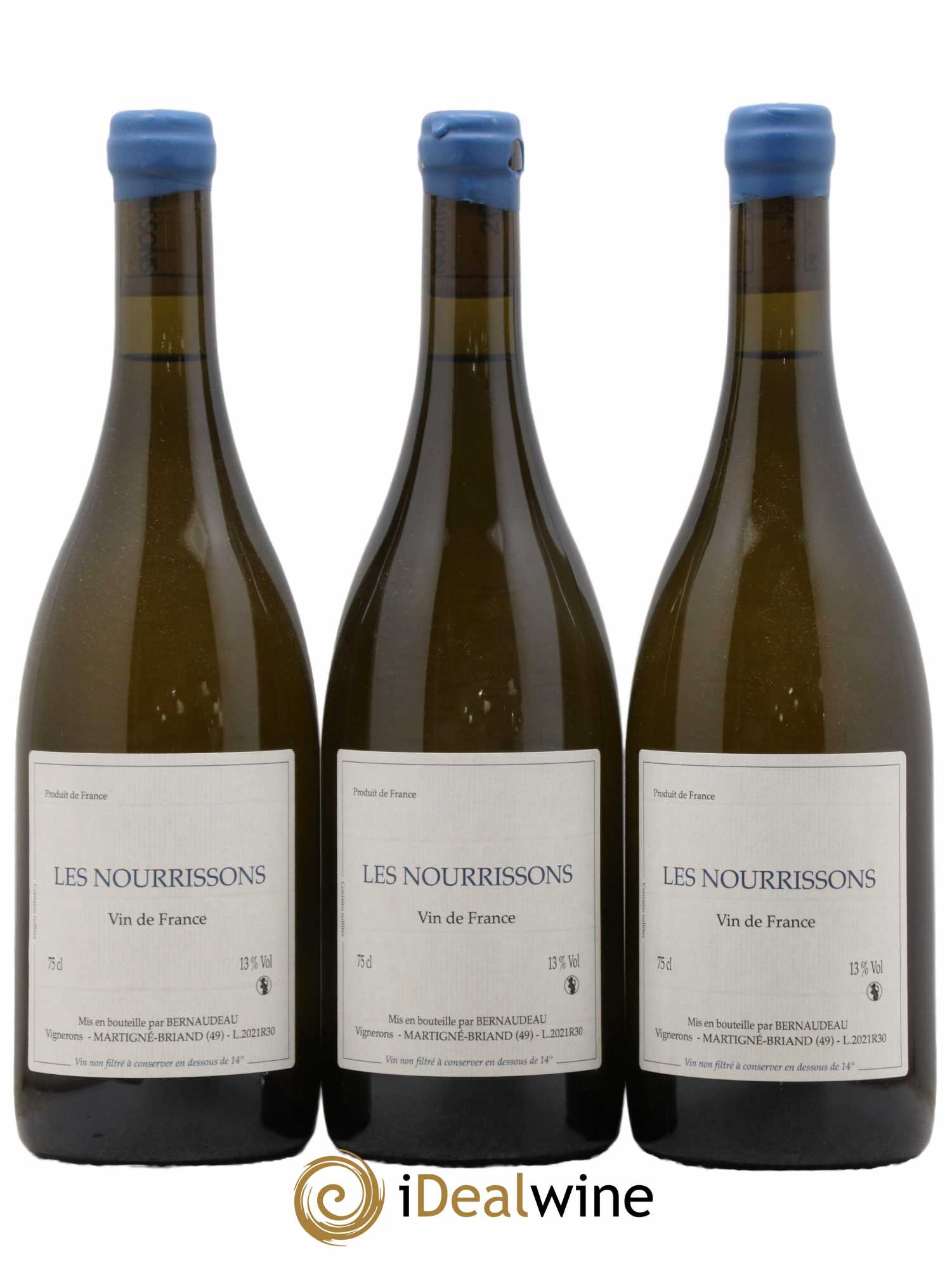 Vin de France Les Nourrissons Stéphane Bernaudeau 2021 - Lot de 3 bouteilles - 0