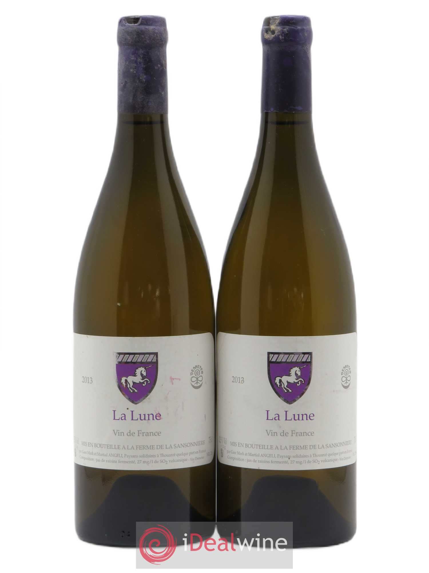 Vin de France La Lune Mark Angeli (Domaine) - Ferme de la Sansonnière 2013 - Lot de 2 bouteilles - 0