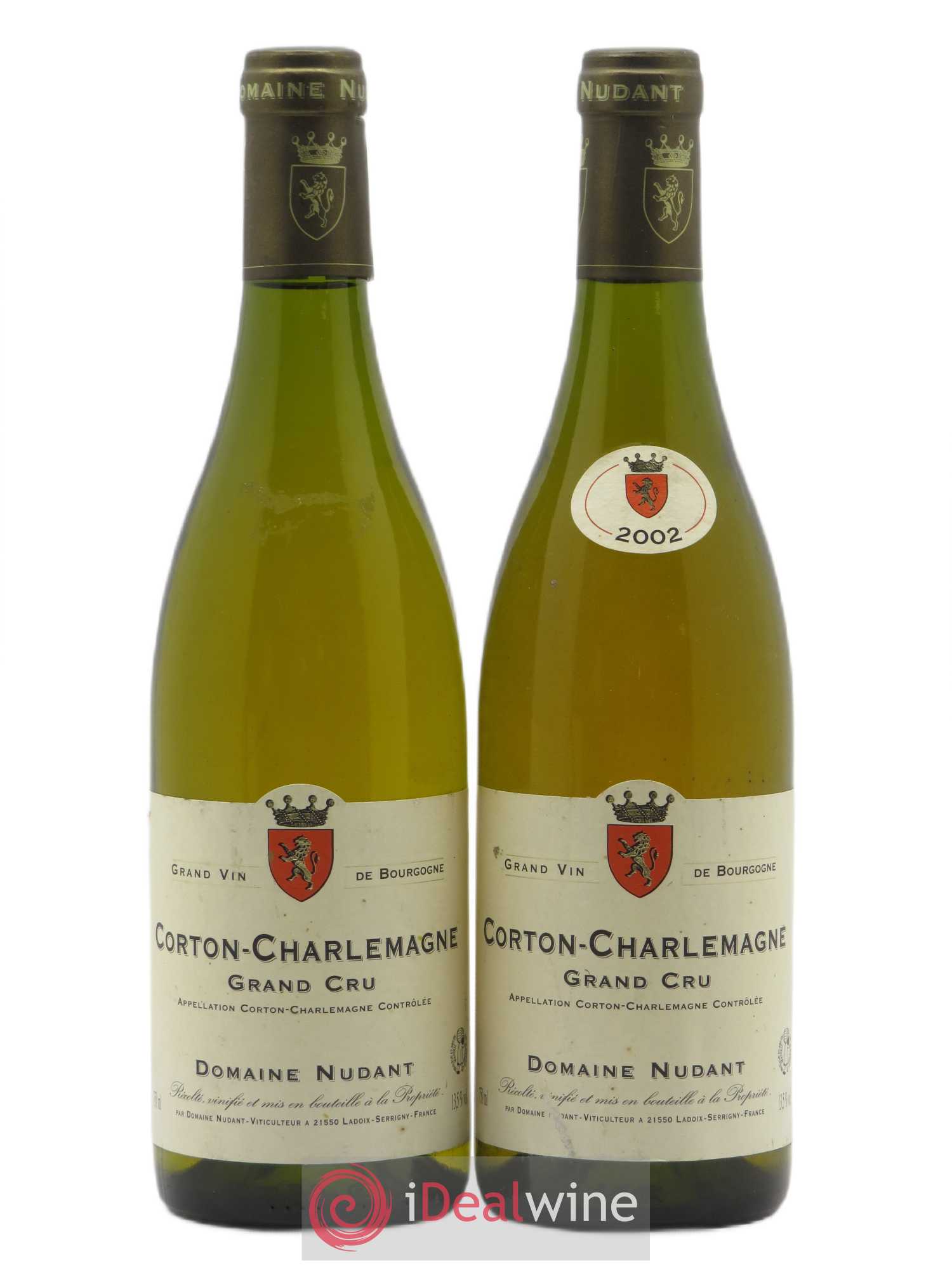 Corton-Charlemagne Grand Cru Nudant 2002 - Lot de 2 bouteilles - 0